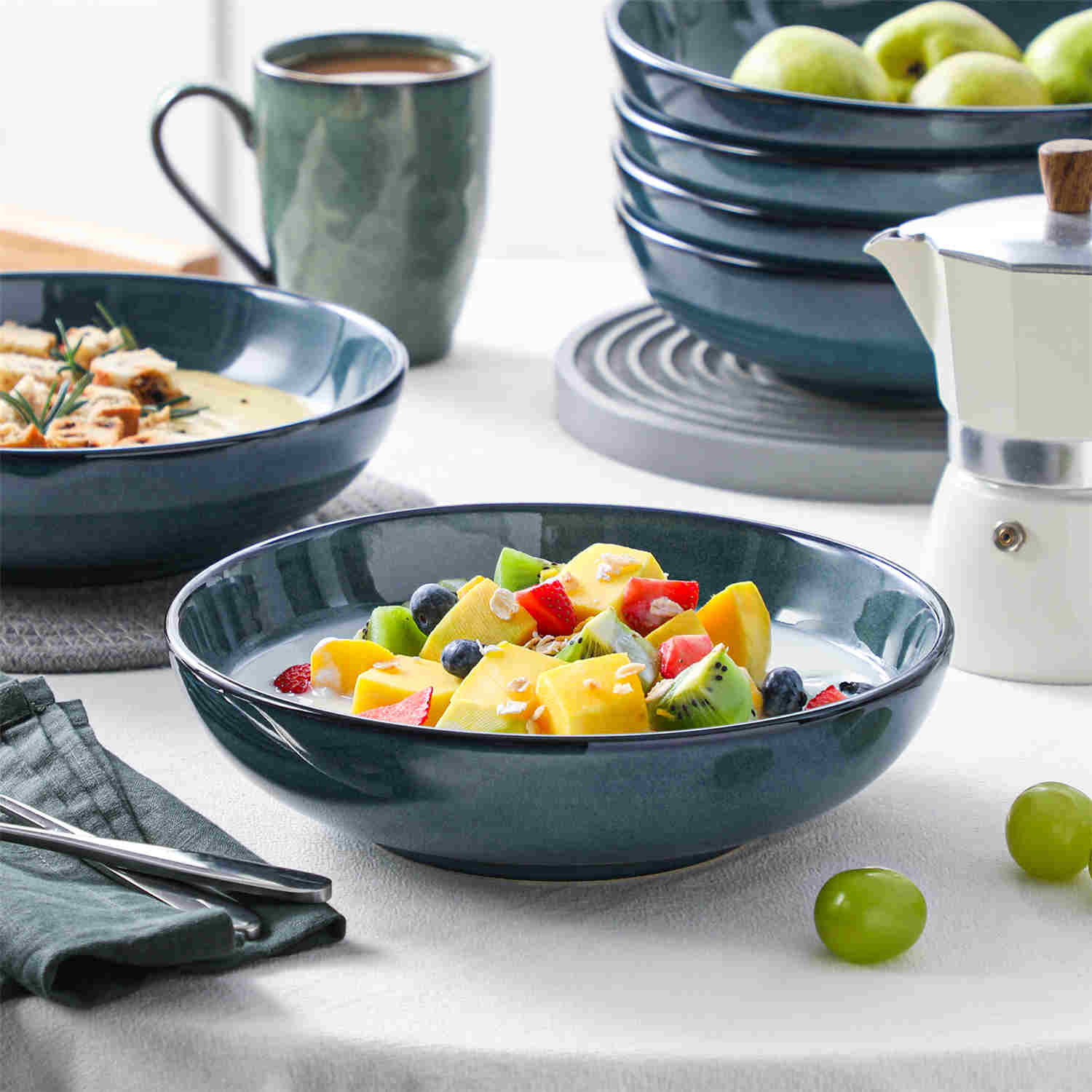 Stern Pasta Bowls Set of 6 - Image 9