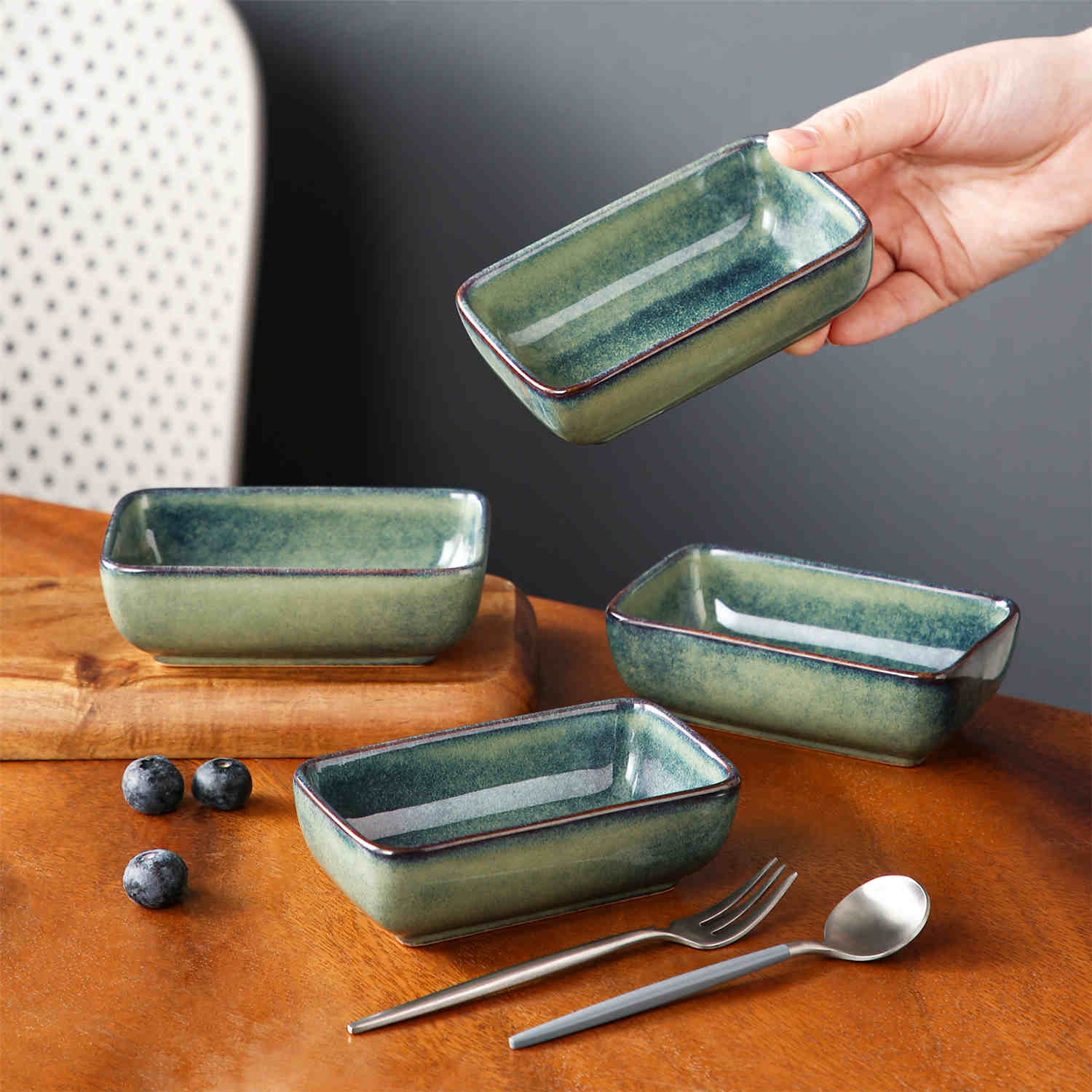 Stern Rectangular Dipping Bowls Set of 4 - Image 10