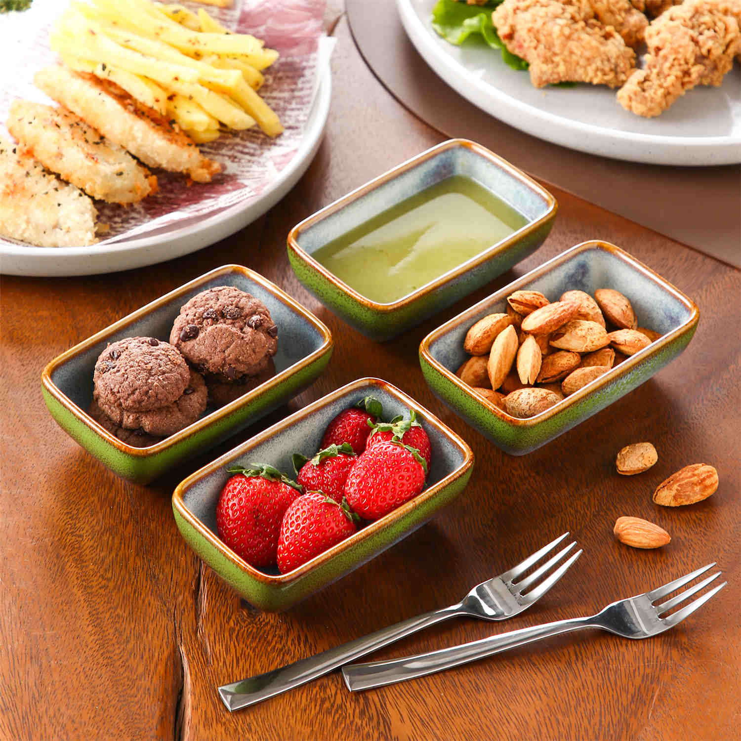Stern Rectangular Dipping Bowls Set of 4 - Image 20