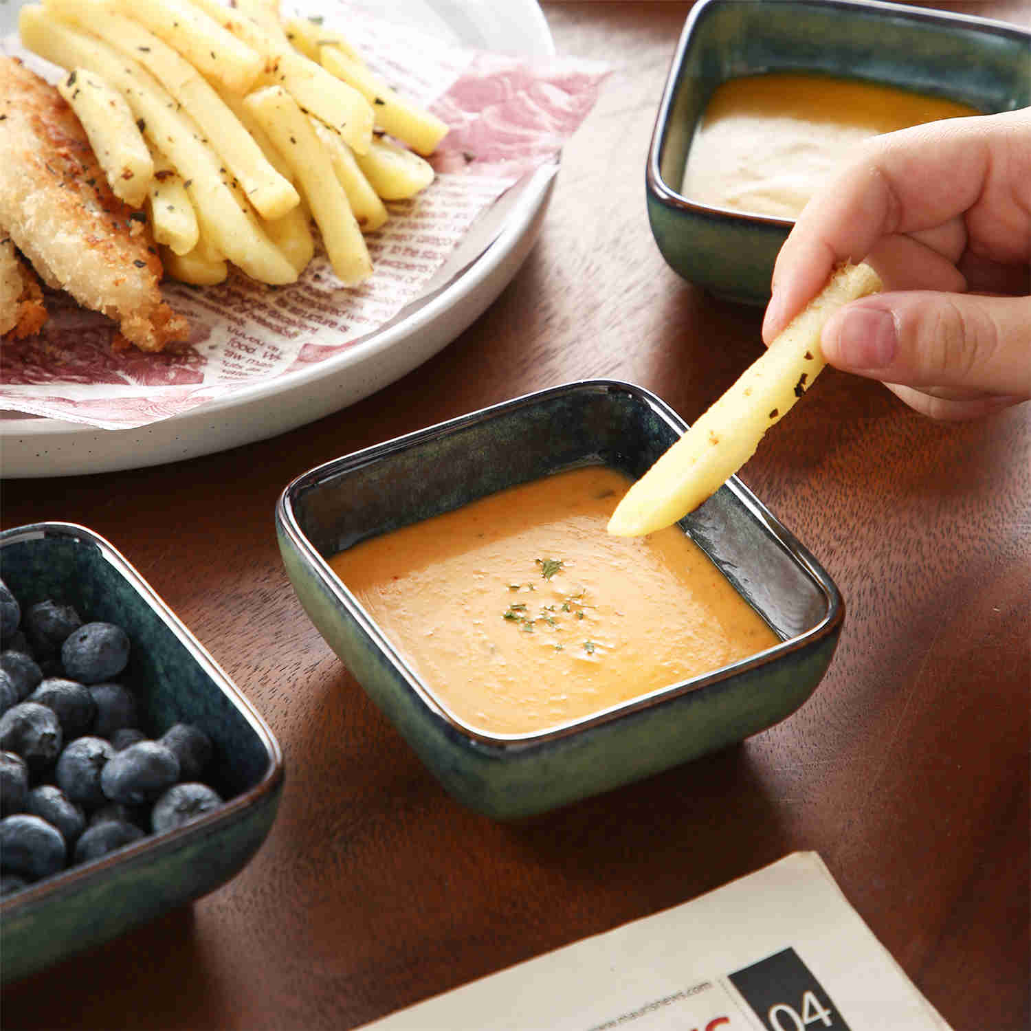 Stern Square Dipping Bowls Set of 4 - Image 12