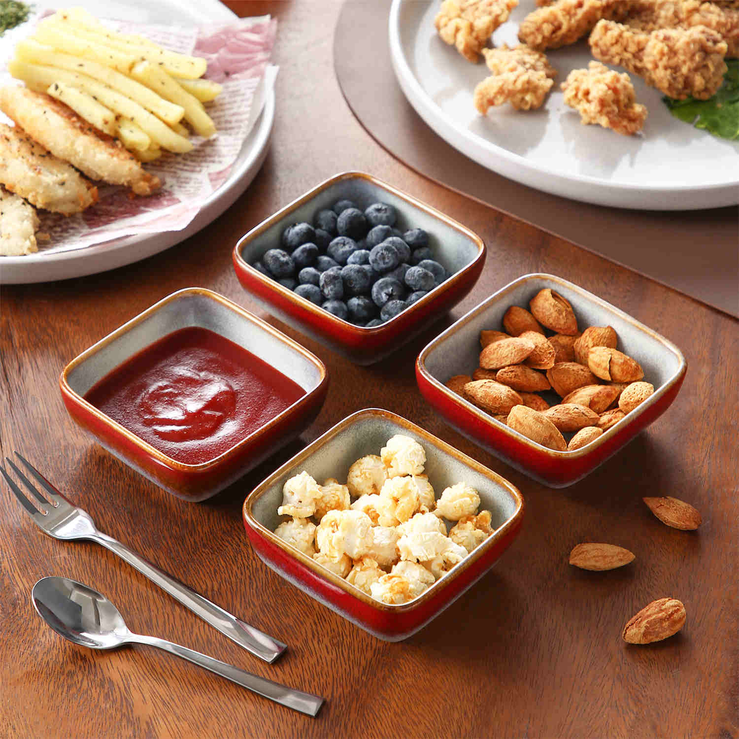 Stern Square Dipping Bowls Set of 4 - Image 14