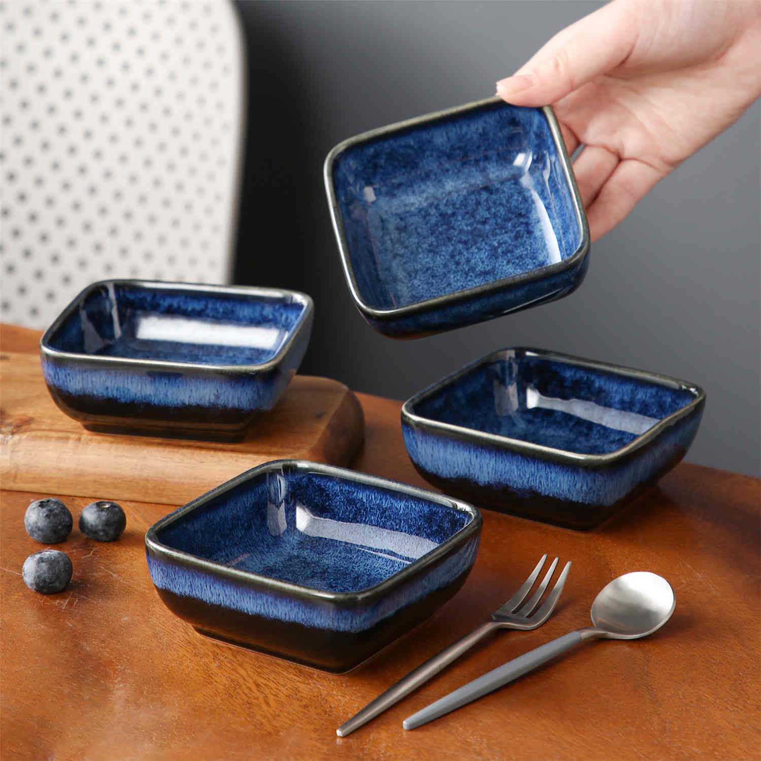 Stern Square Dipping Bowls Set of 4 - Image 5