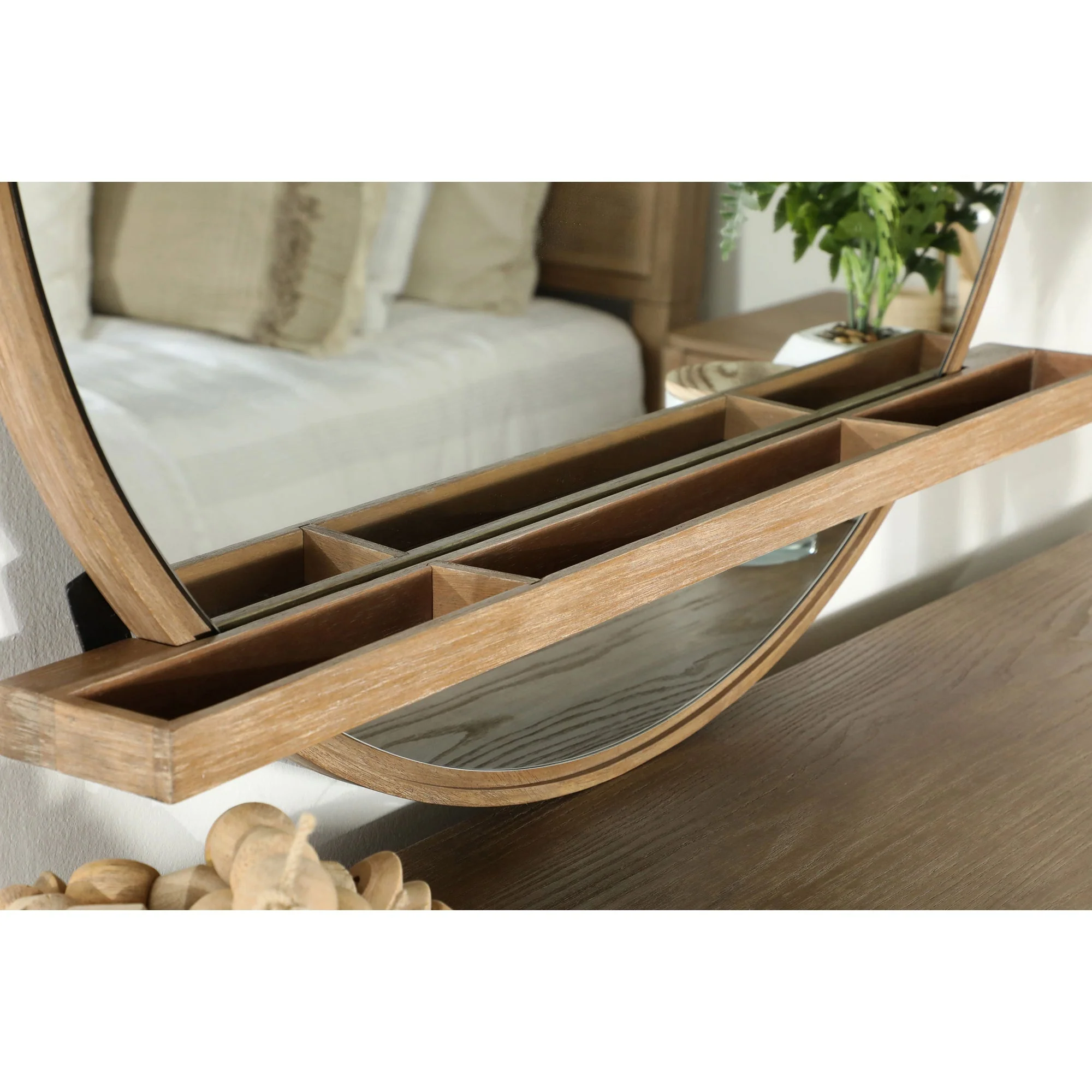 Stevie Sand Wash Natural Cane 4-Piece Eastern King Bedroom Set - Image 11