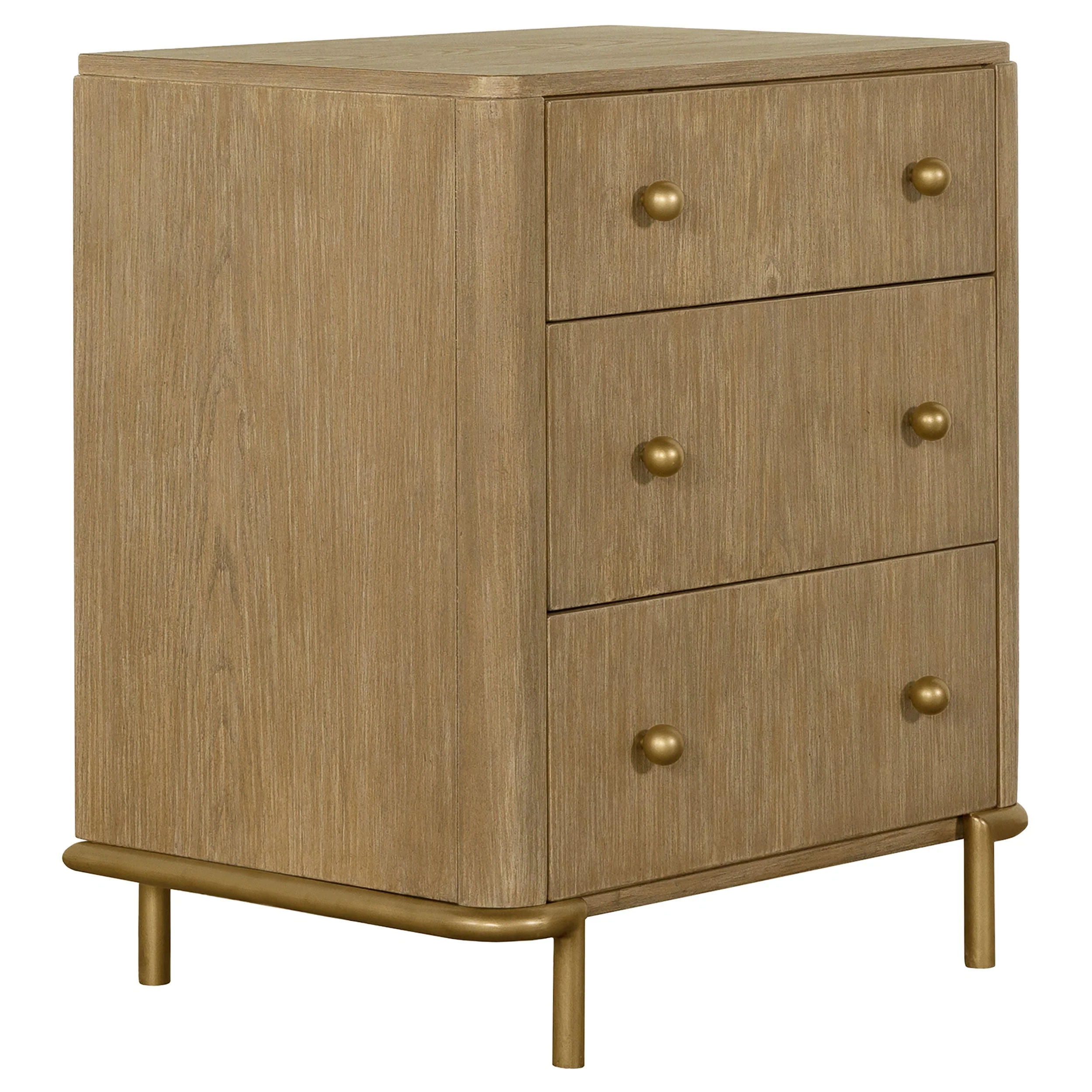 Stevie Sand Wash Natural Cane 4-Piece Eastern King Bedroom Set - Image 4