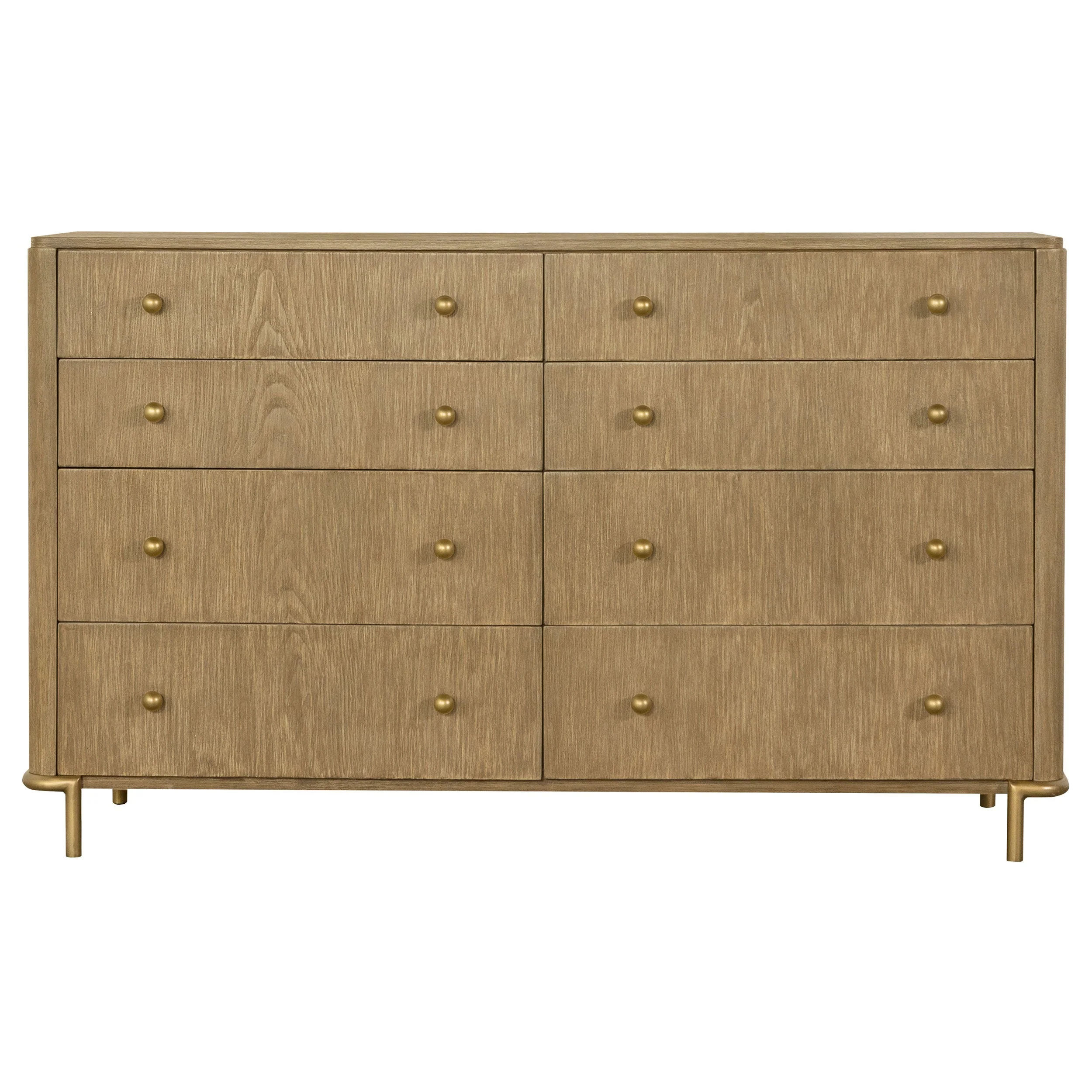Stevie Sand Wash Natural Cane 4-Piece Eastern King Bedroom Set - Image 7