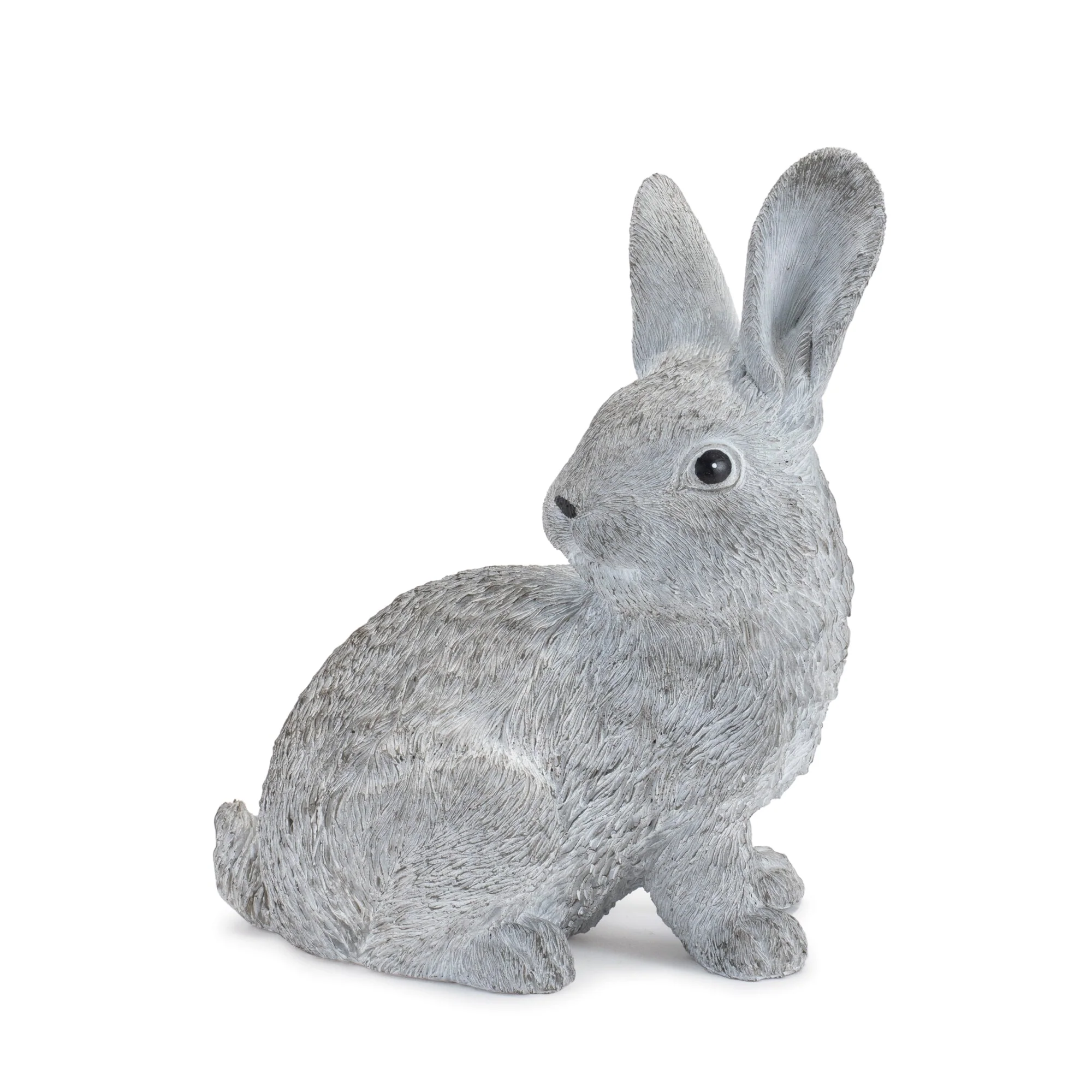 Stone garden bunny figurine (set of 2) - Image 2