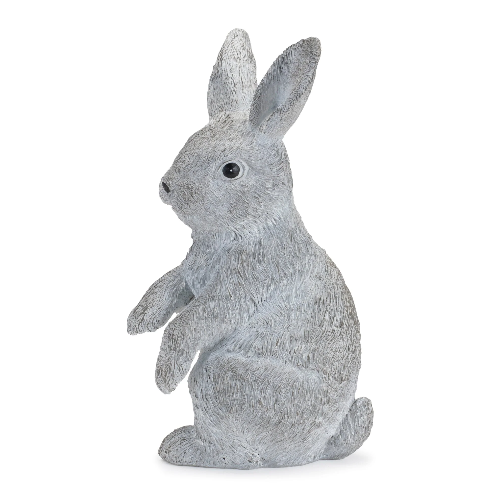 Stone garden bunny figurine (set of 2) - Image 3