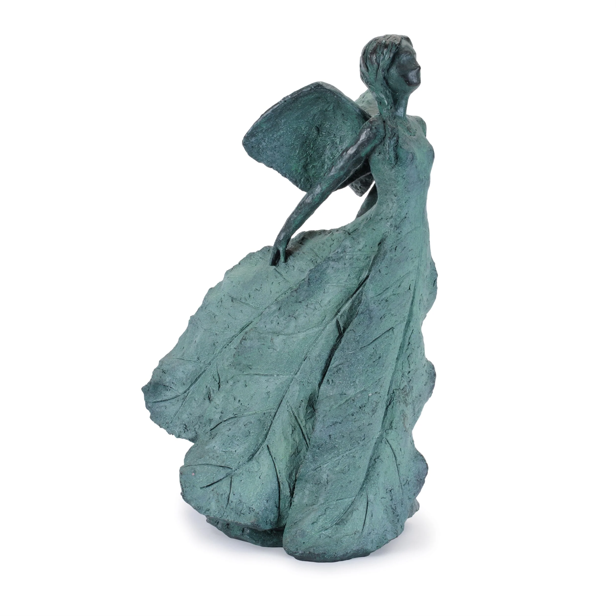 Stone Garden Fairy Statue (Set of 2) - Image 2