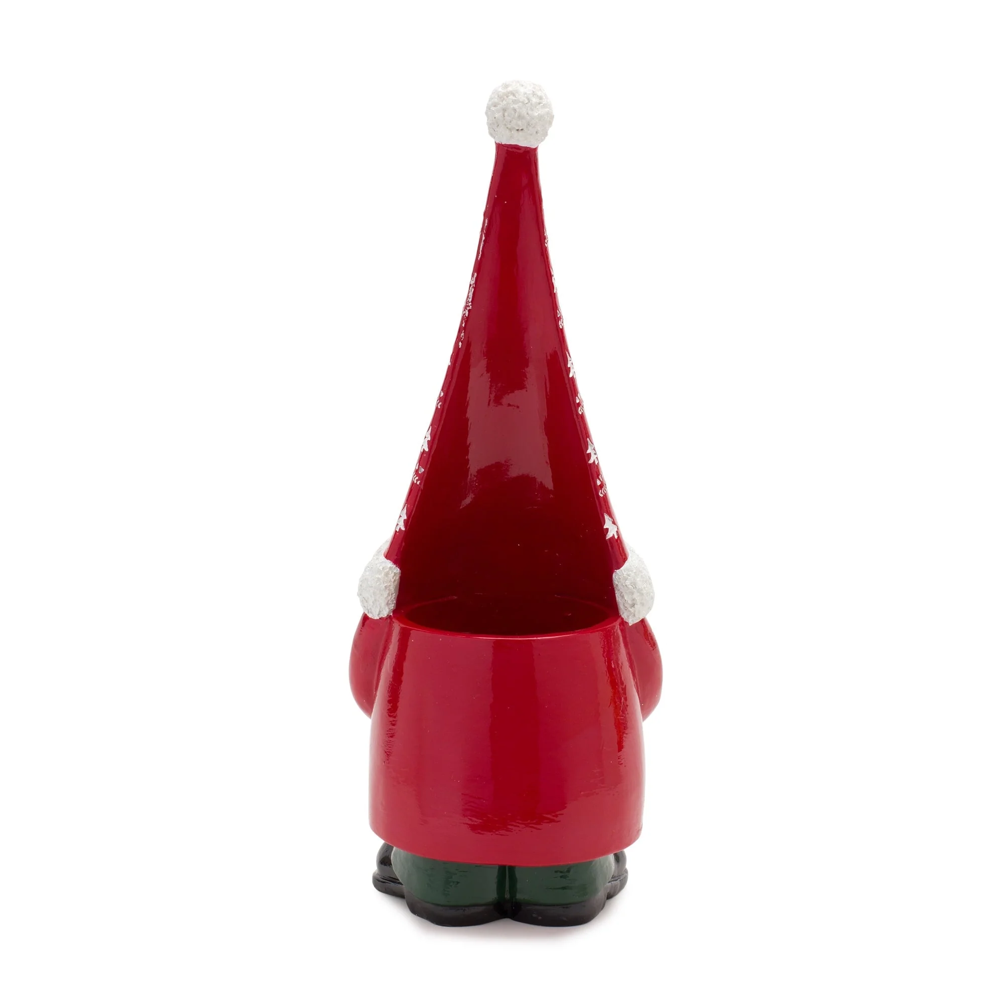 Stone Holiday Gnome Figurine with Present Accent (Set of 2) - Image 5