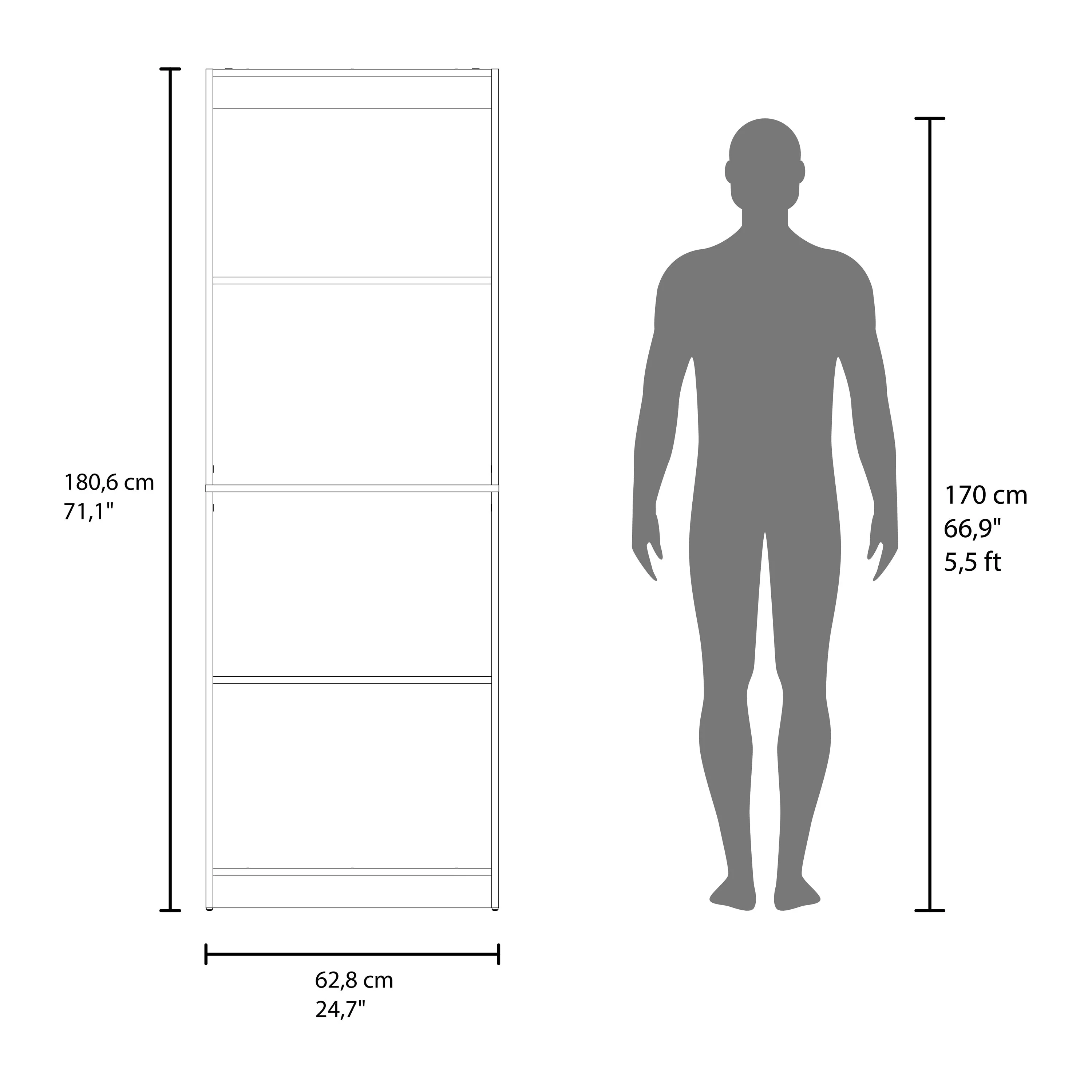 Storage Bookcase - Image 7