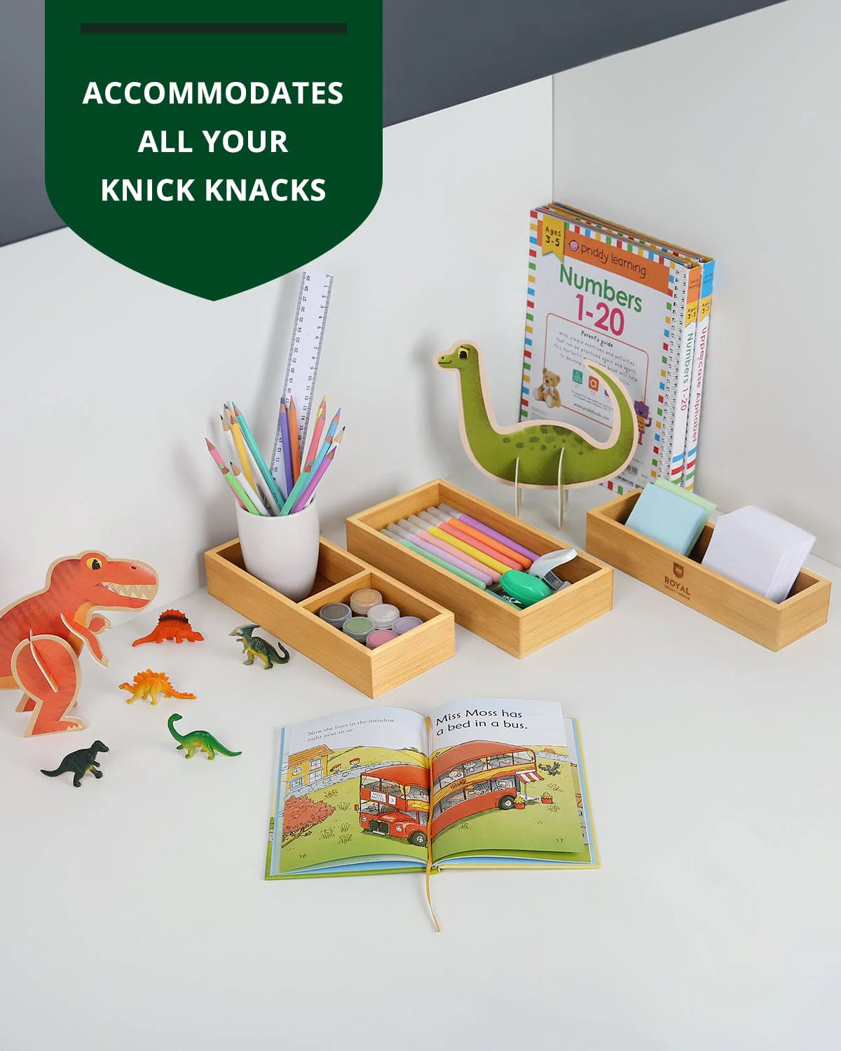 Storage Box Set of 3, Natural - Image 6