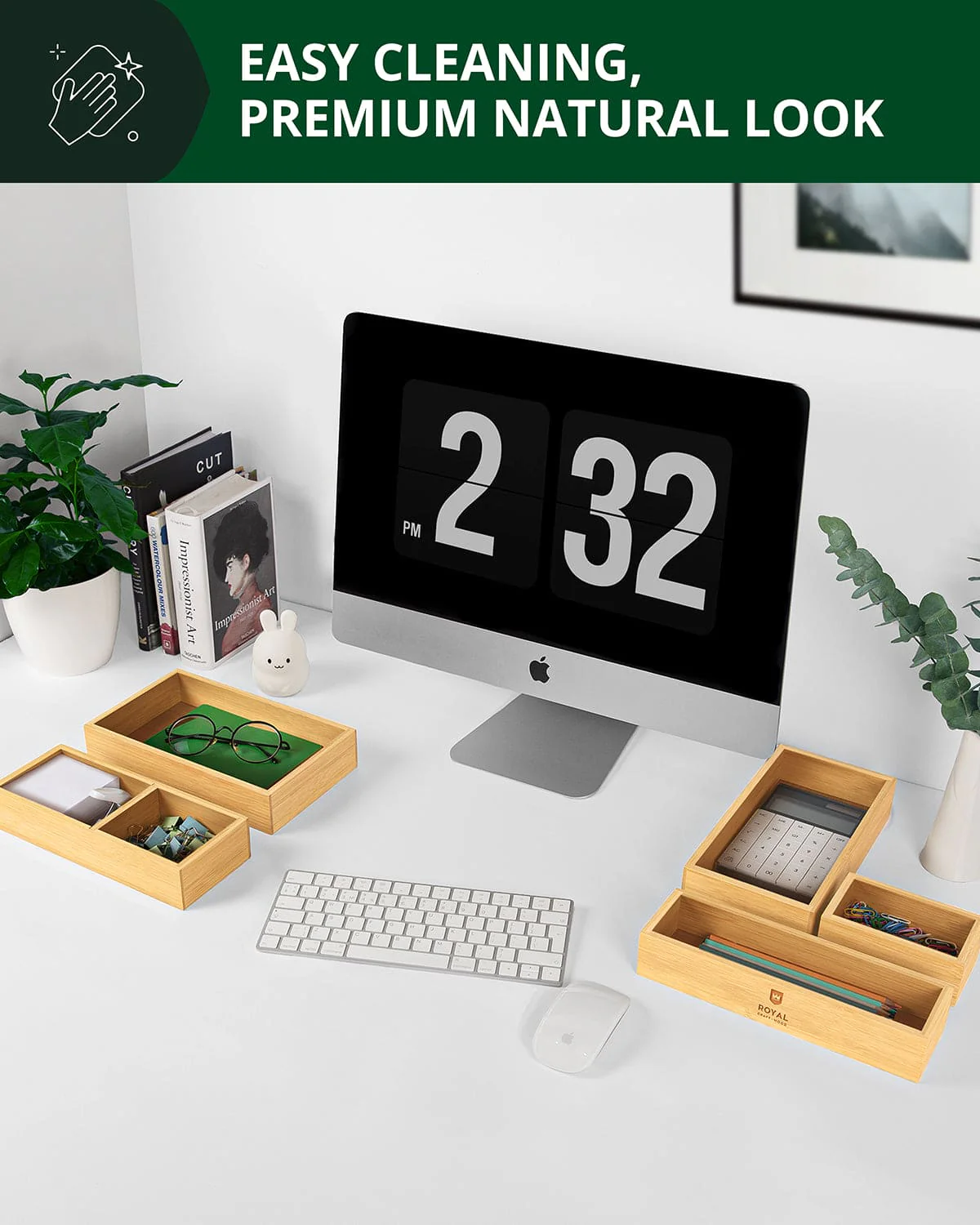 Storage Box Set of 5, Natural - Image 9