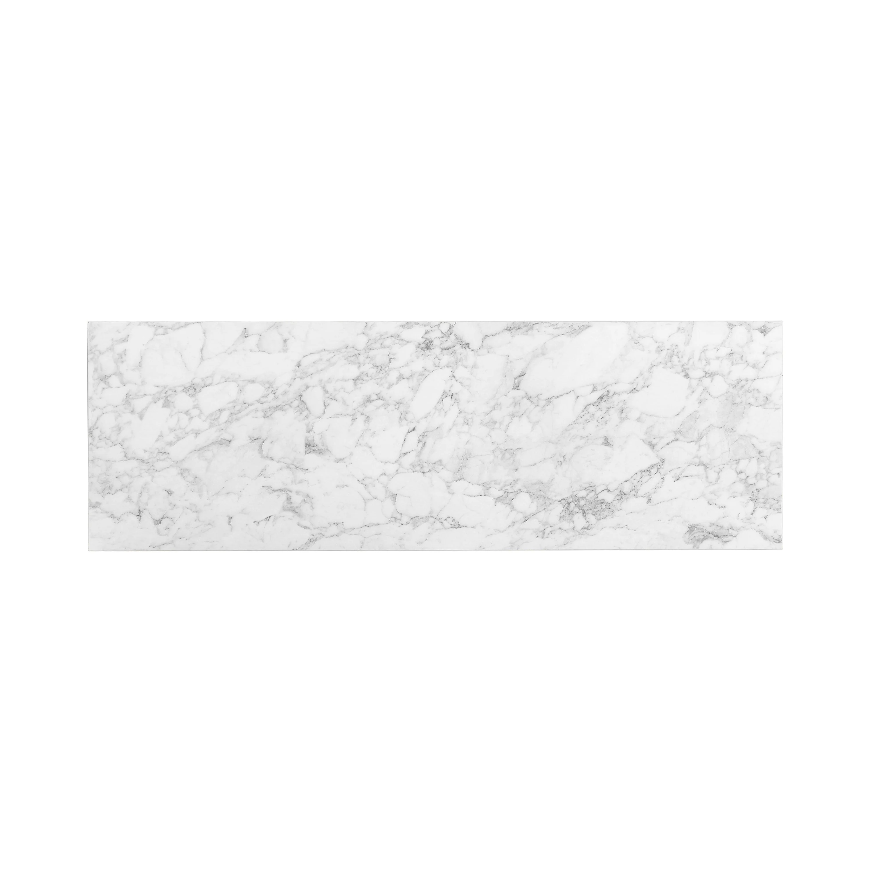 Storage Cabinet 3 Doors Stylish Style White - Image 14