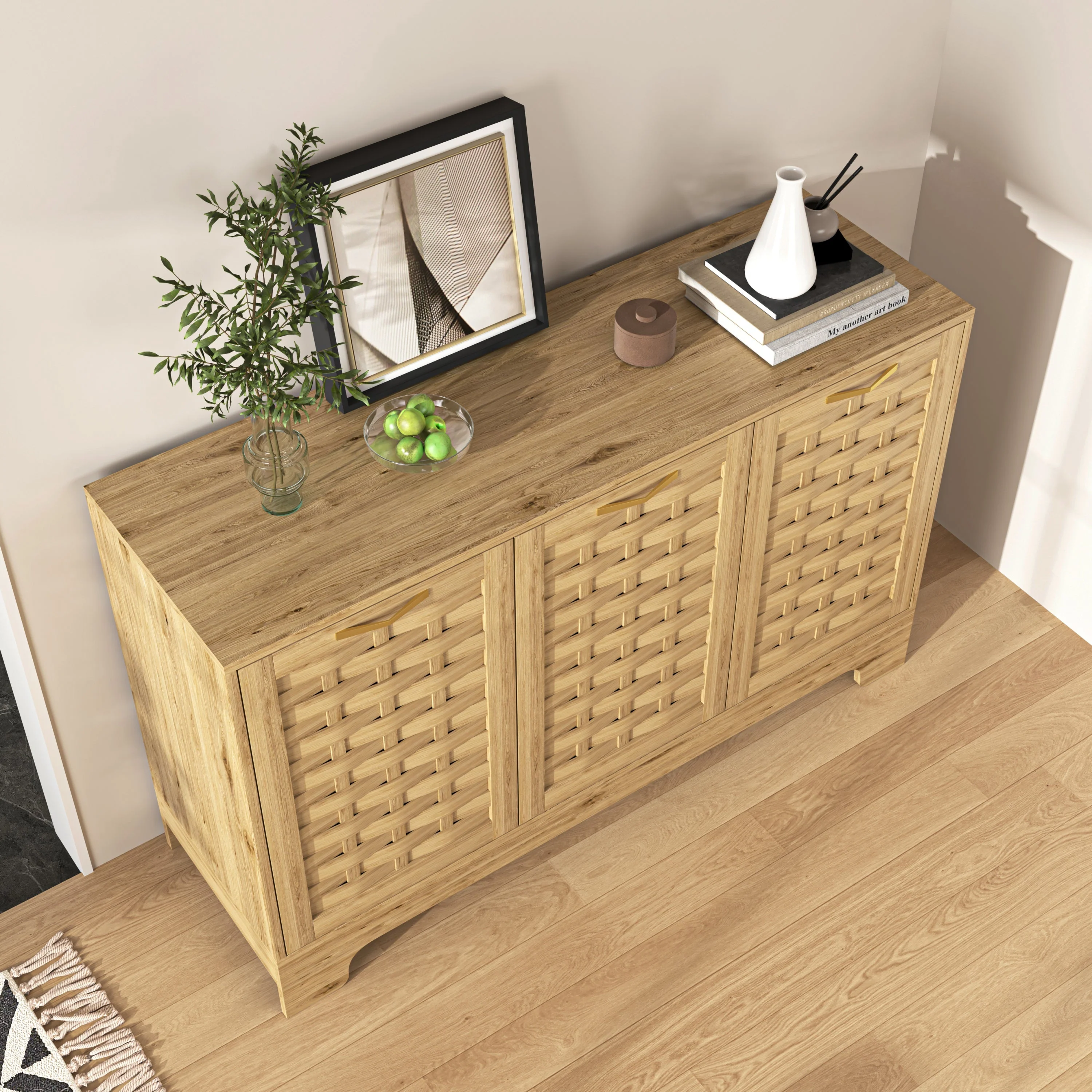 Storage Cabinet with 3 Doors - Image 4