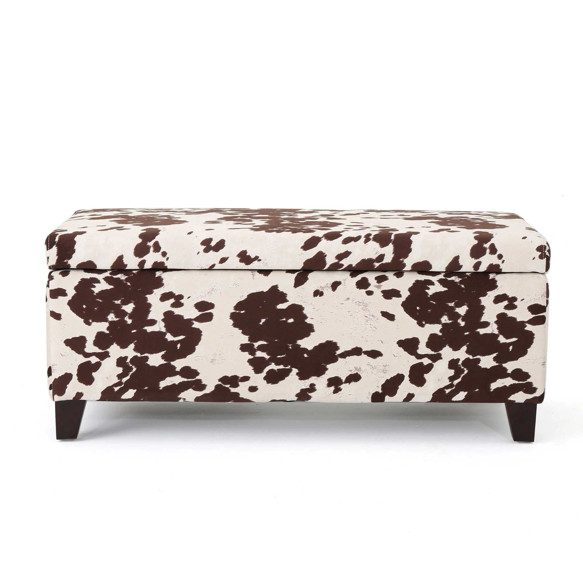 Storage Ottoman - Brown Multi - Image 2