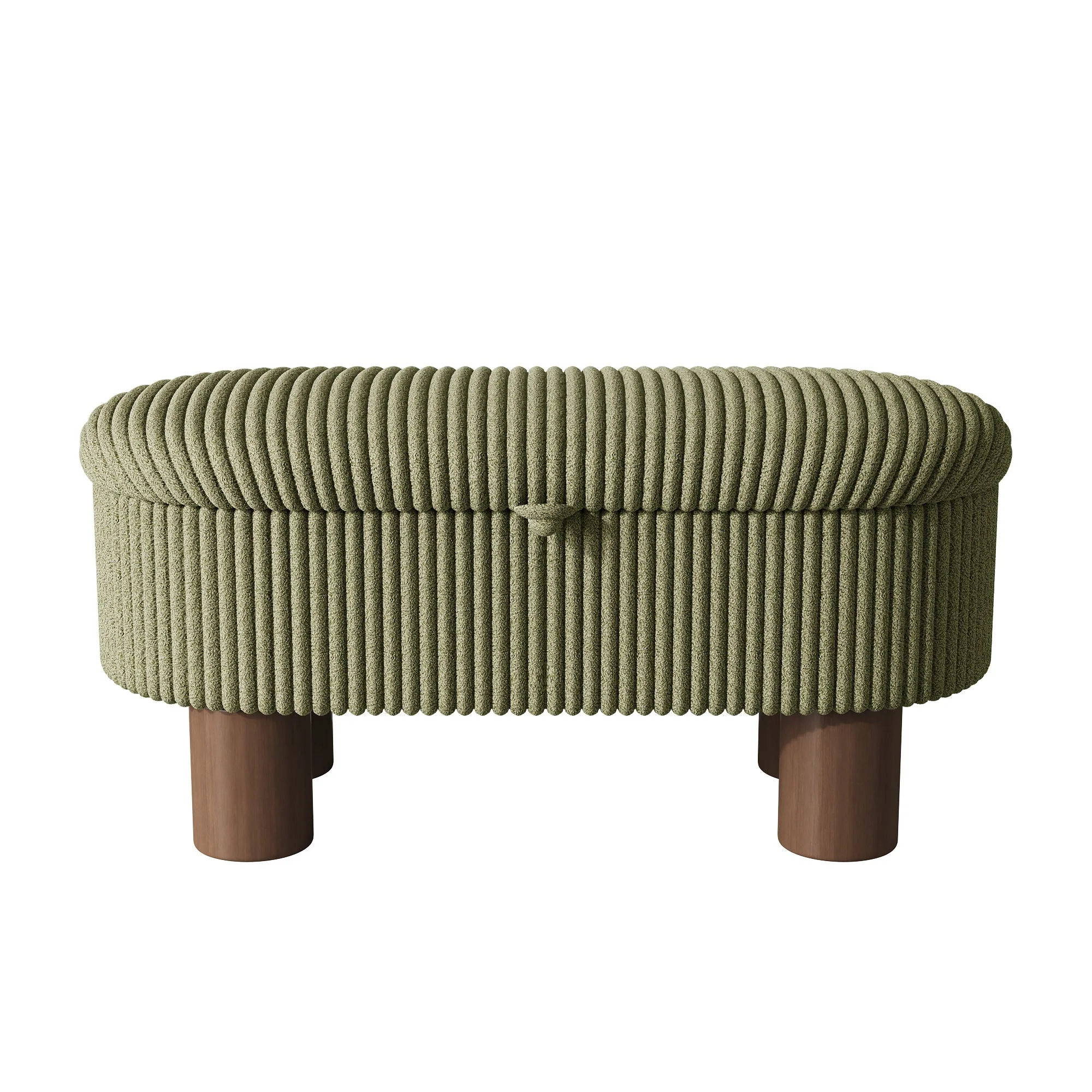 Storage Ottoman Upholstered Bench with Lift-Top Storage for Bedroom - Image 2