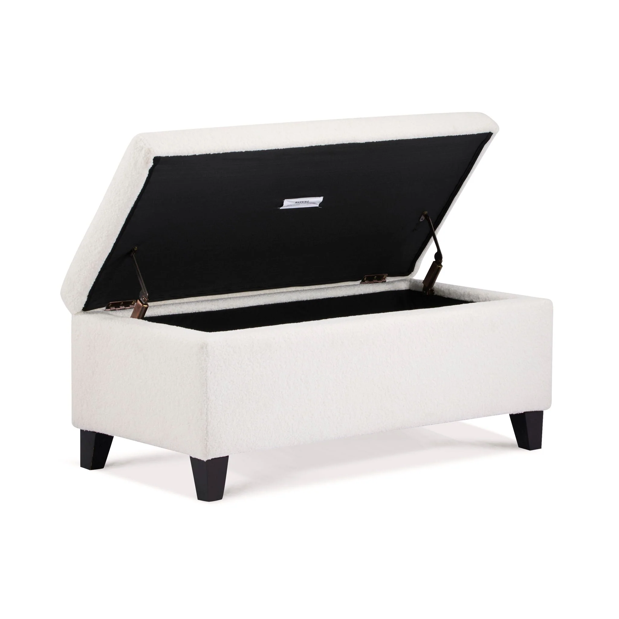 Storage Ottoman With Flip Top Lid - Image 7