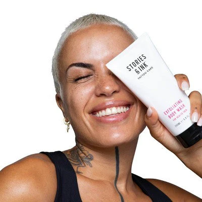 Stories & Ink Enhancing Exfoliating Body Wash 6.76 fl oz - Image 2