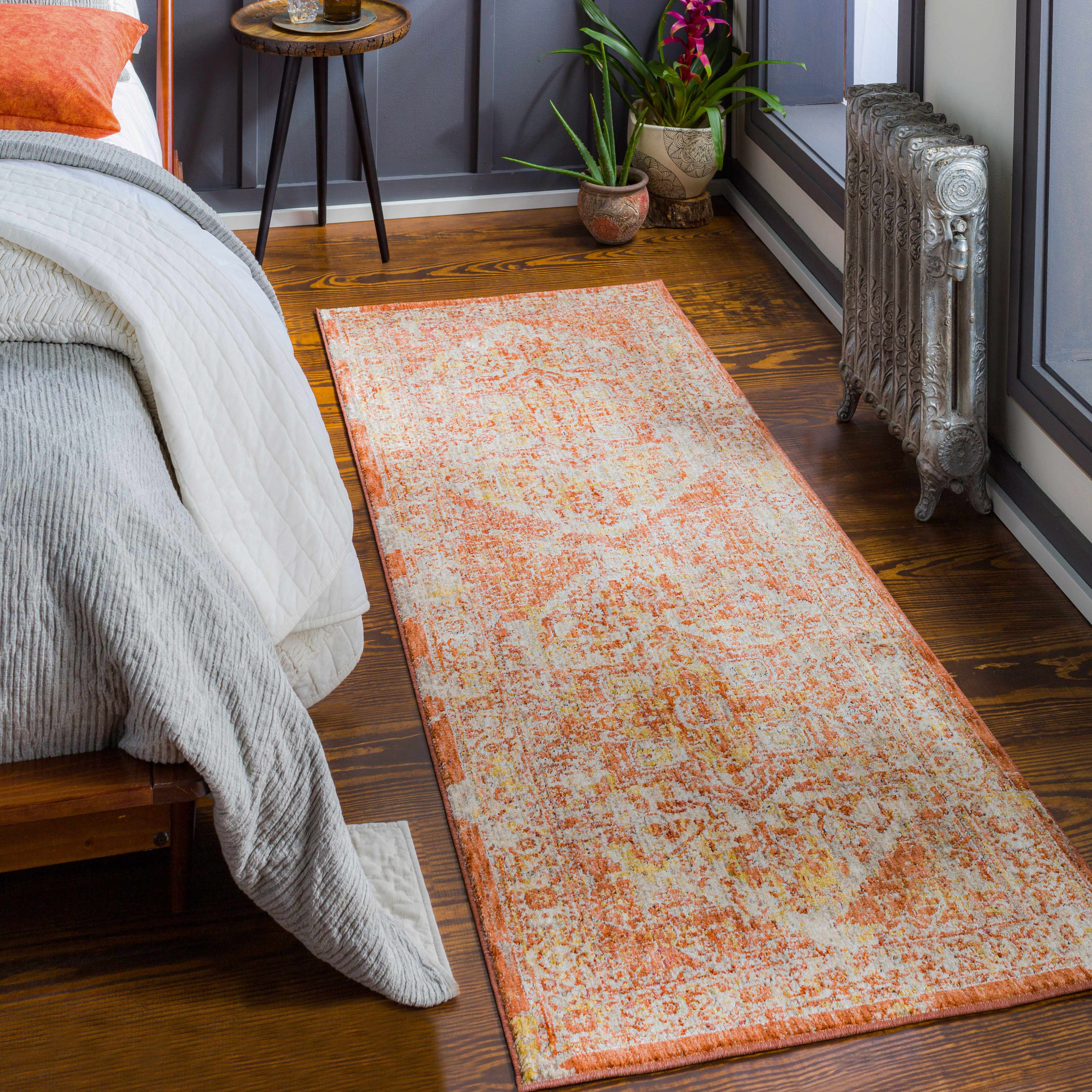 Strathbogie Traditional Red Area Rug - Image 4