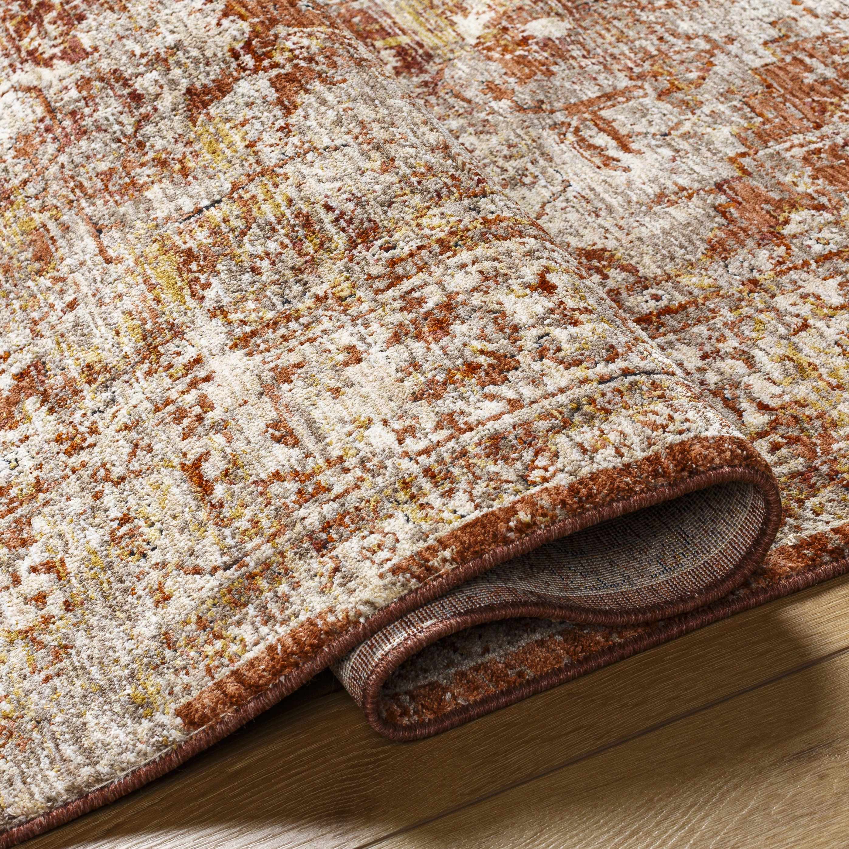 Strathbogie Traditional Red Area Rug - Image 6
