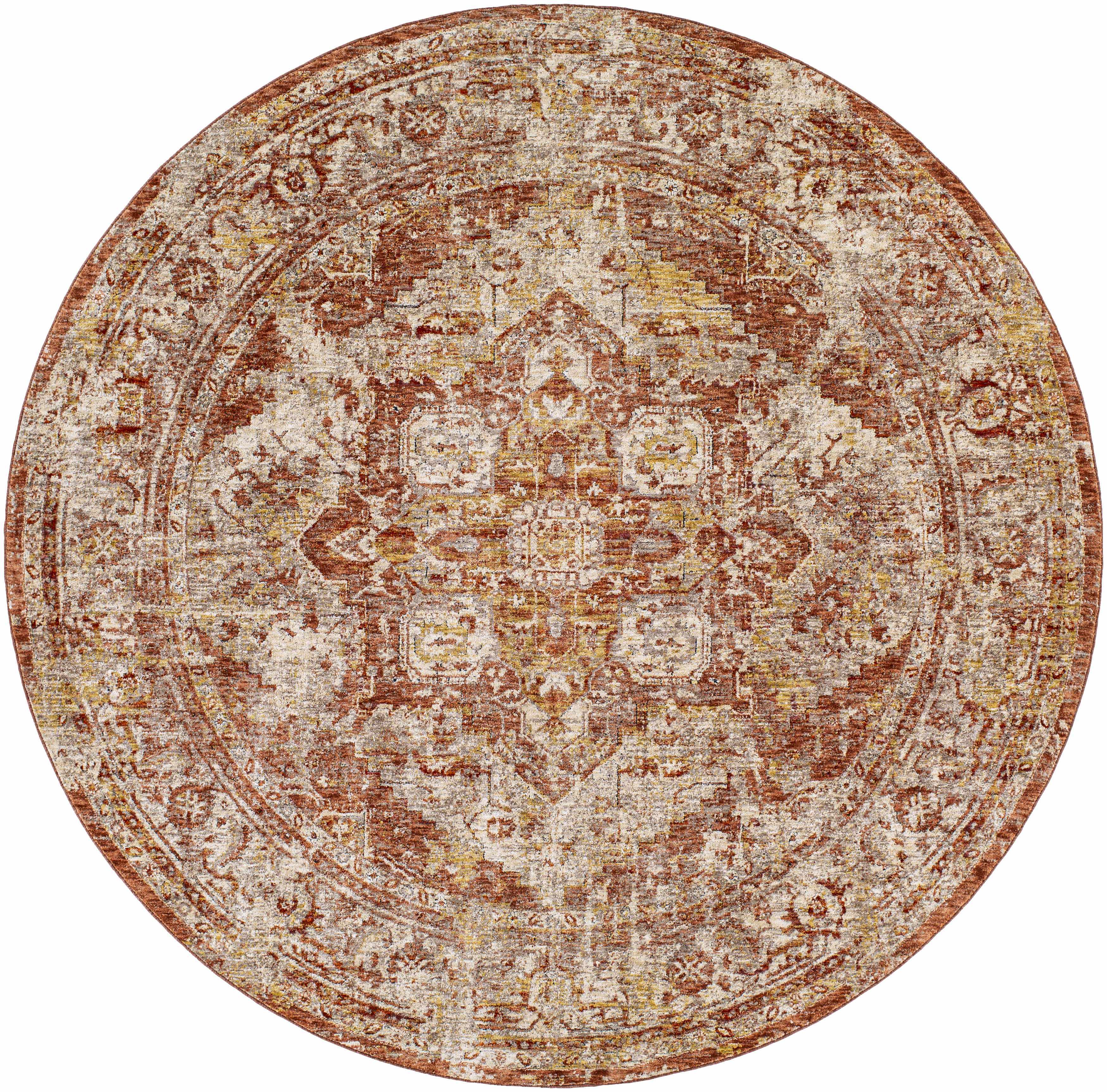 Strathbogie Traditional Red Area Rug - Image 9