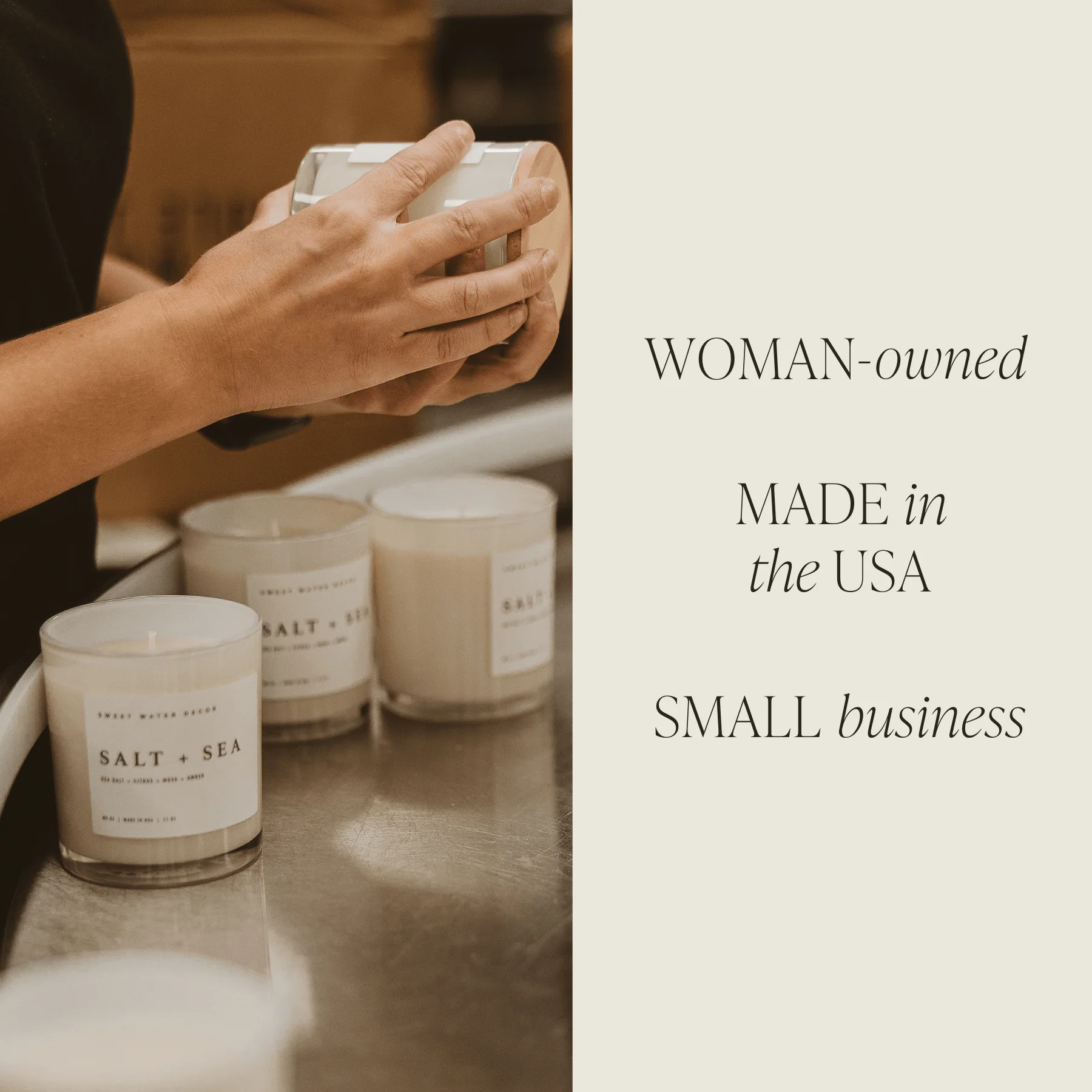 Stress Relief Soy Candle - White Jar - 11 oz - Image 6