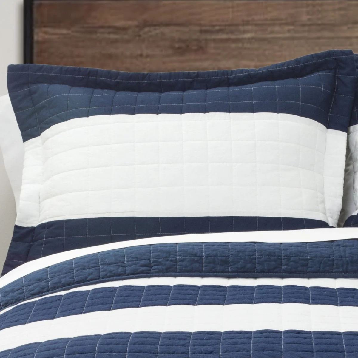 Stripe 2 Piece Quilt Set Twin Size - Image 2