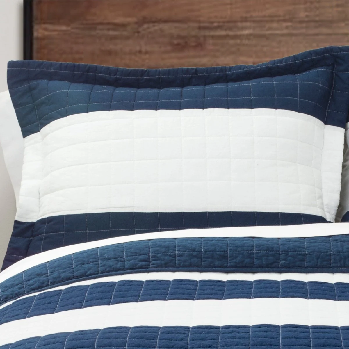 Stripe 3 Piece Quilt Set - Image 2