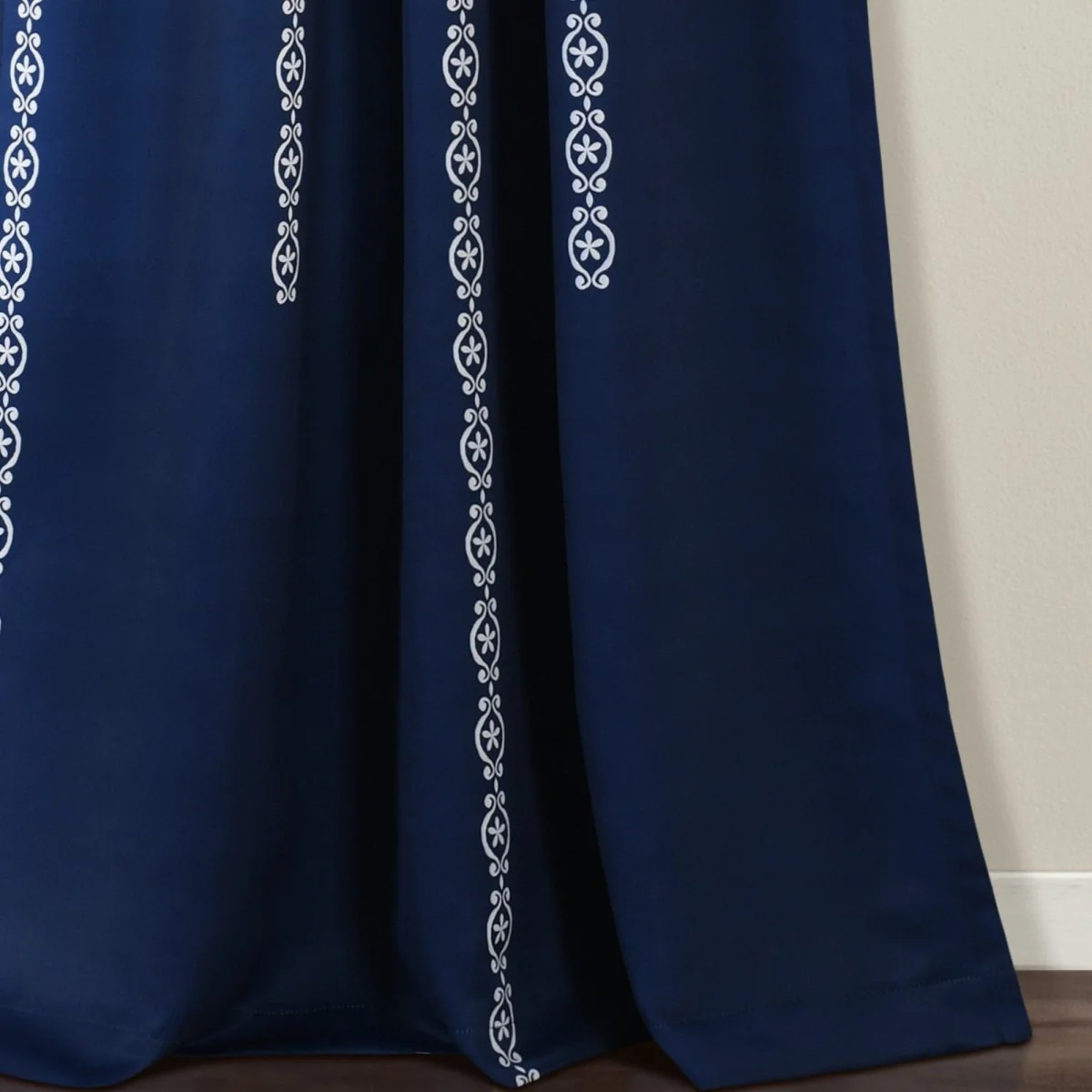 Stripe Medallion Light Filtering Window Curtain Set - Image 19