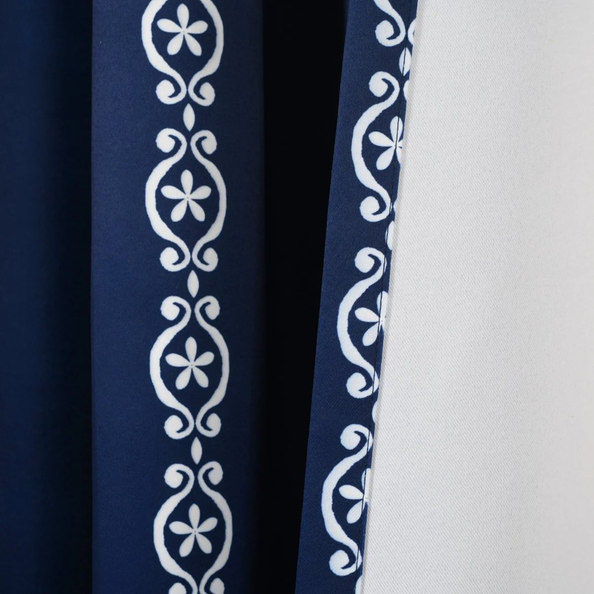 Stripe Medallion Light Filtering Window Curtain Set - Image 20