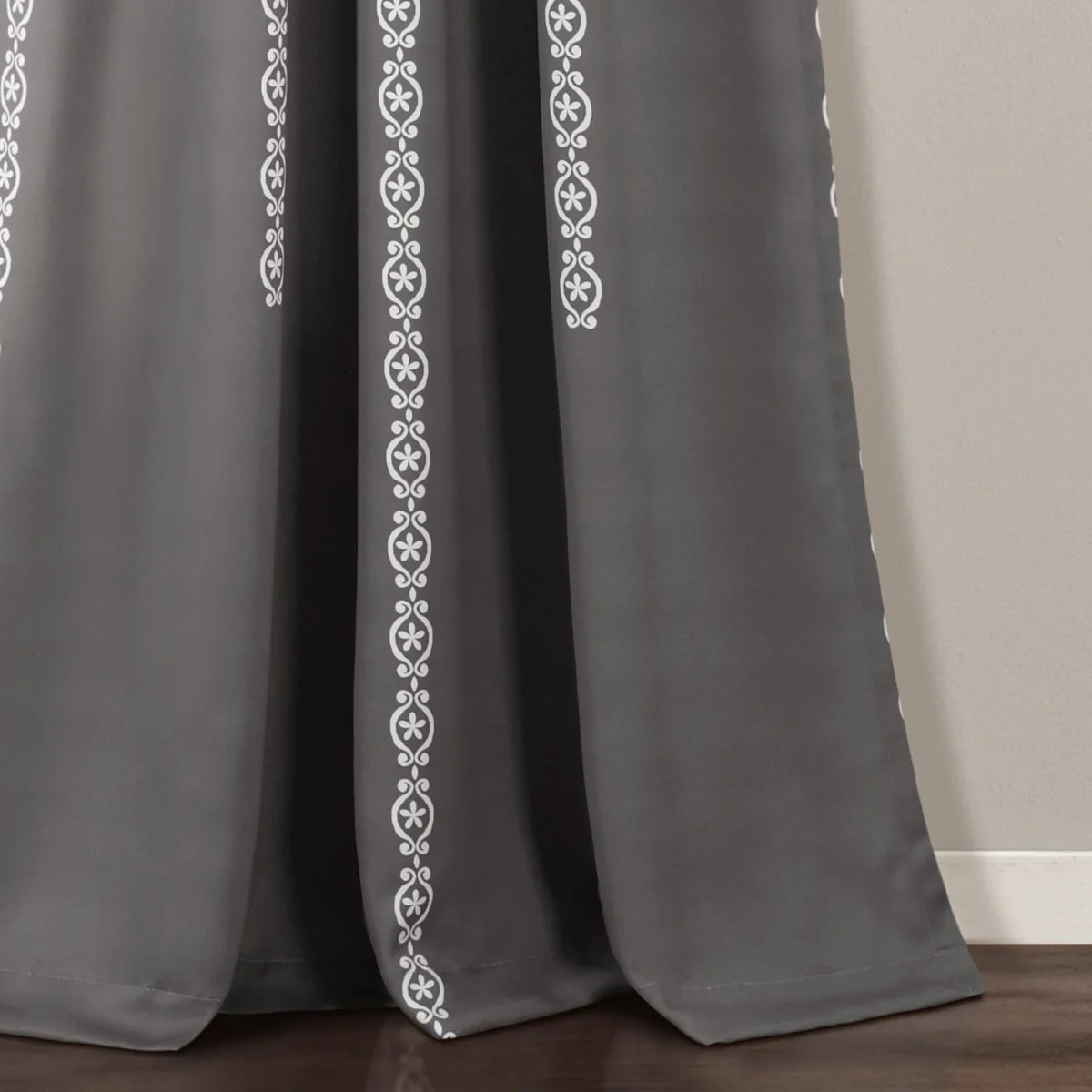Stripe Medallion Light Filtering Window Curtain Set - Image 24