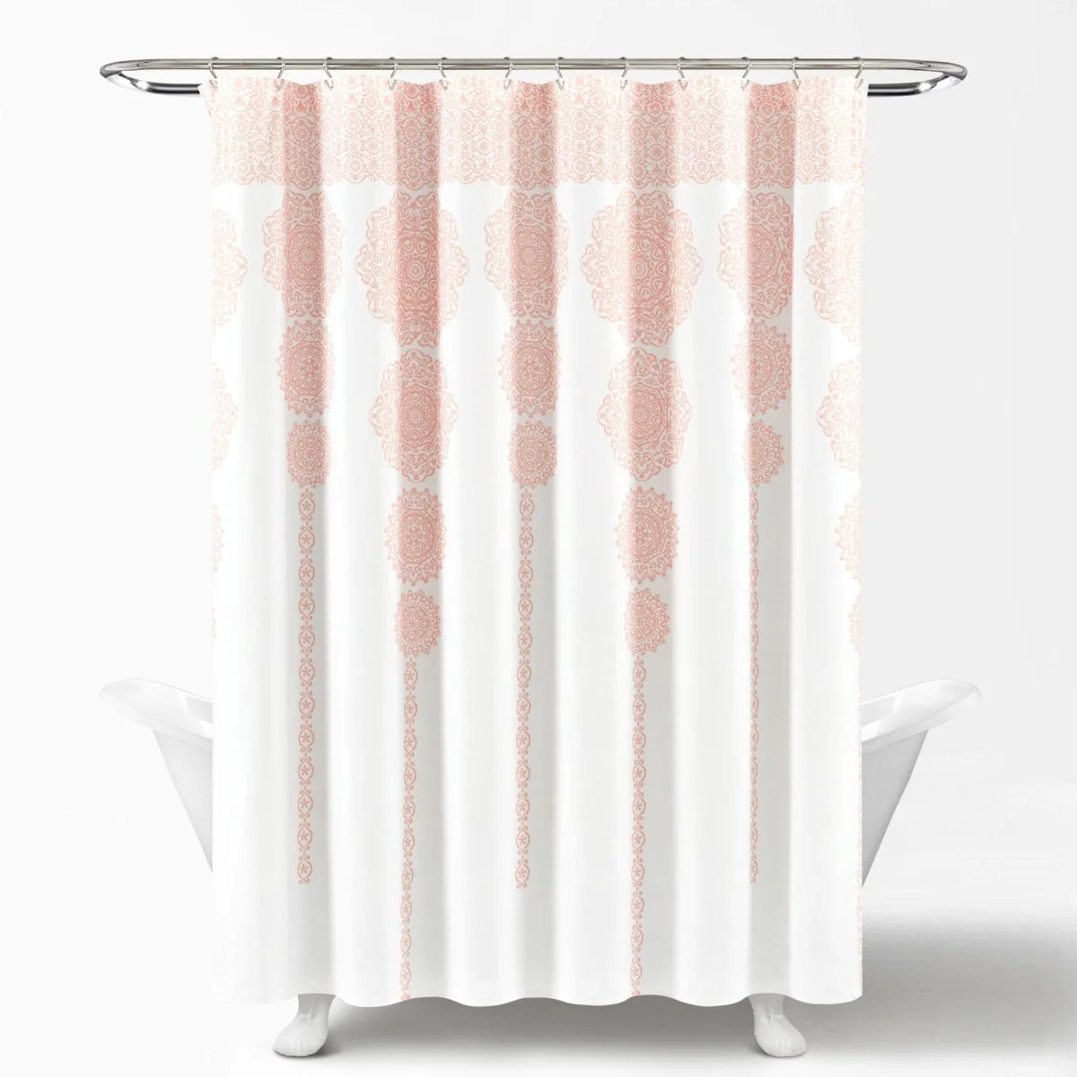 Stripe Medallion Shower Curtain - Image 10