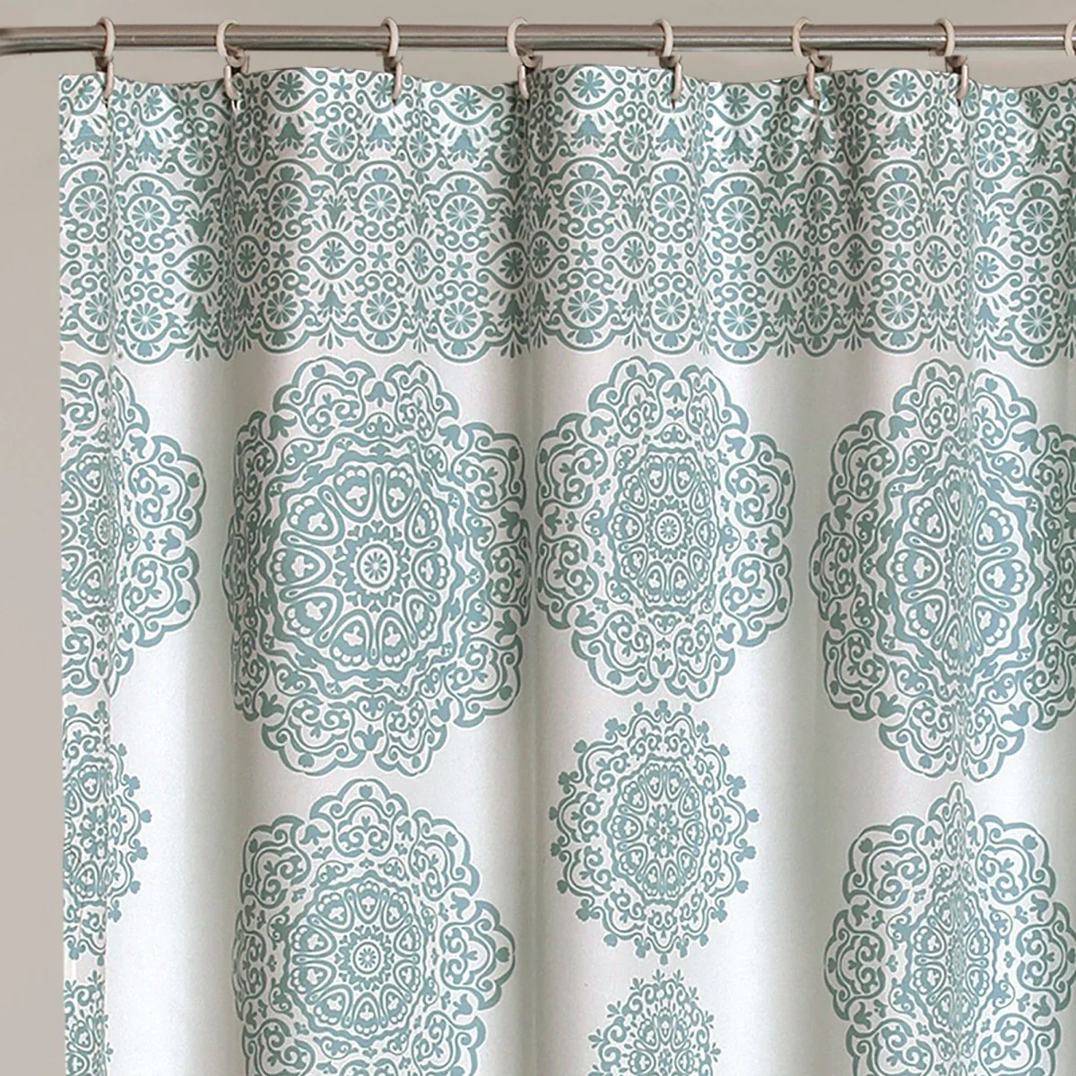 Stripe Medallion Shower Curtain - Image 14