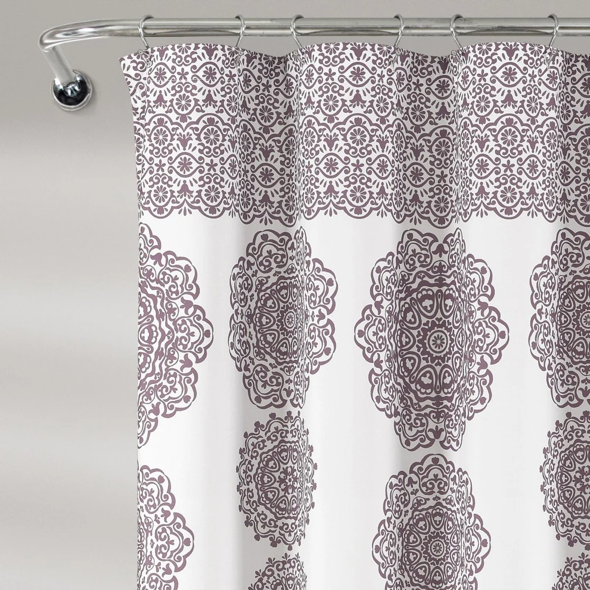 Stripe Medallion Shower Curtain - Image 24