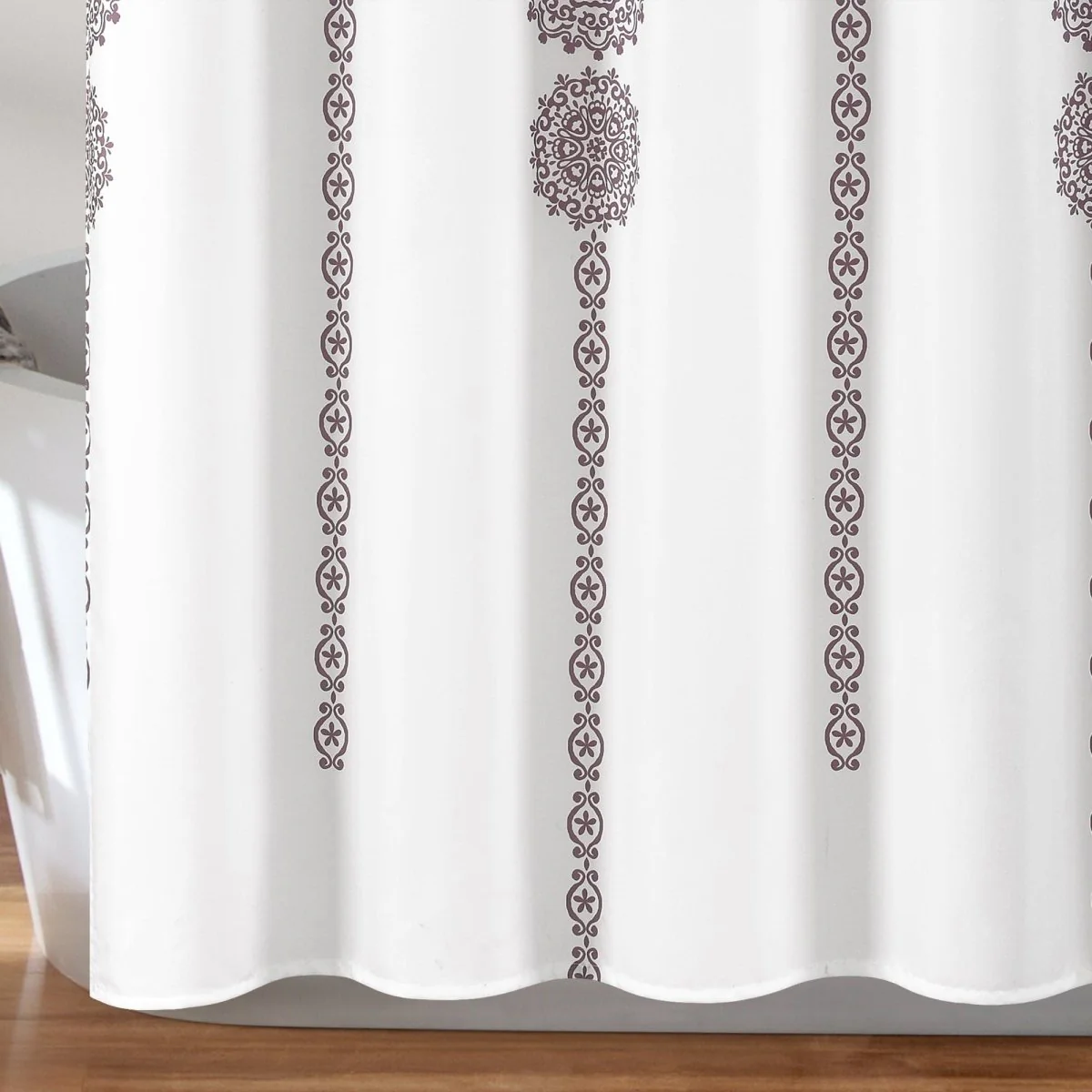 Stripe Medallion Shower Curtain - Image 26