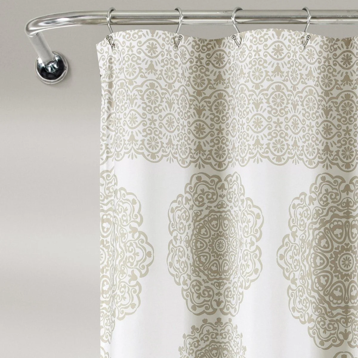 Stripe Medallion Shower Curtain - Image 30