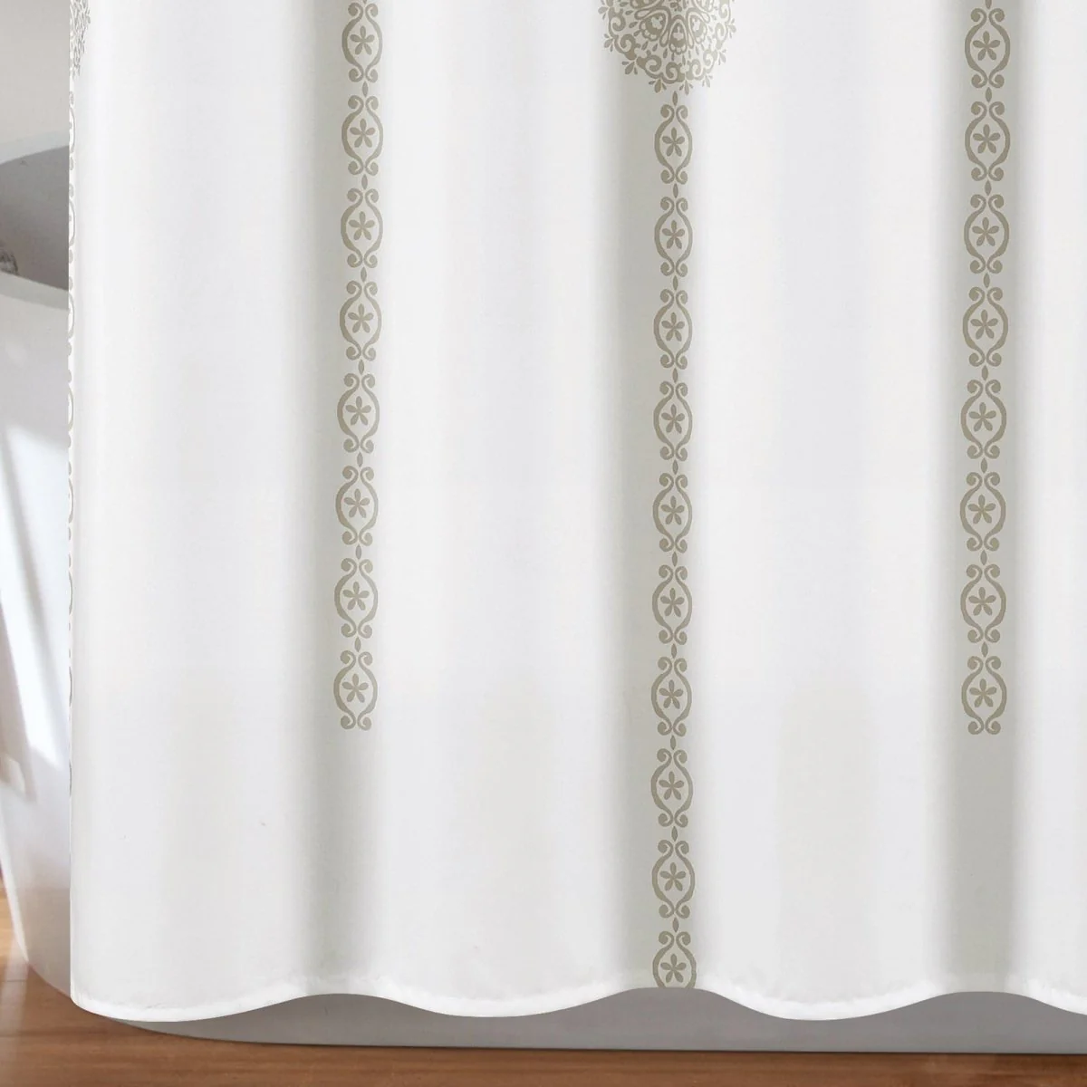 Stripe Medallion Shower Curtain - Image 32