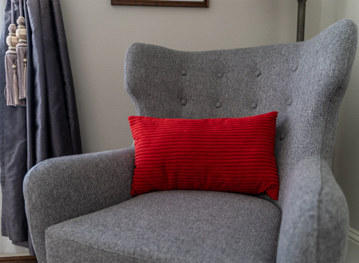 Stripe Throw Pillow (With Insert) 4 size options Elevate complete with a premium insert pack of 1 - Image 13
