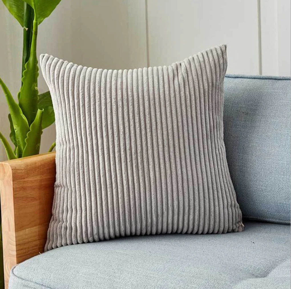 Stripe Throw Pillow (With Insert) 4 size options Elevate complete with a premium insert pack of 1 - Image 3