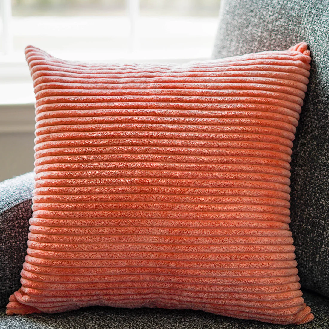 Stripe Throw Pillow (With Insert) 4 size options Elevate complete with a premium insert pack of 1 - Image 9