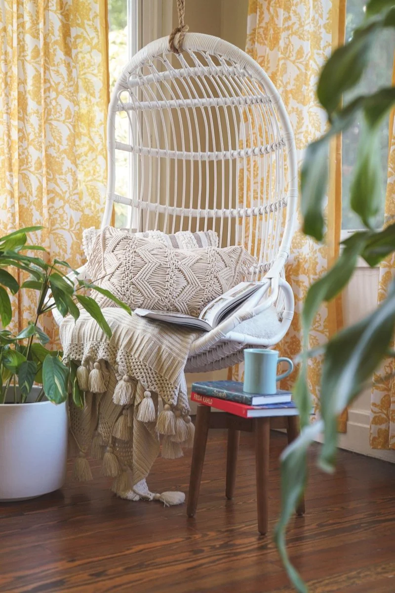 Studio Chevron Macrame Decorative Pillow Cover - Image 10