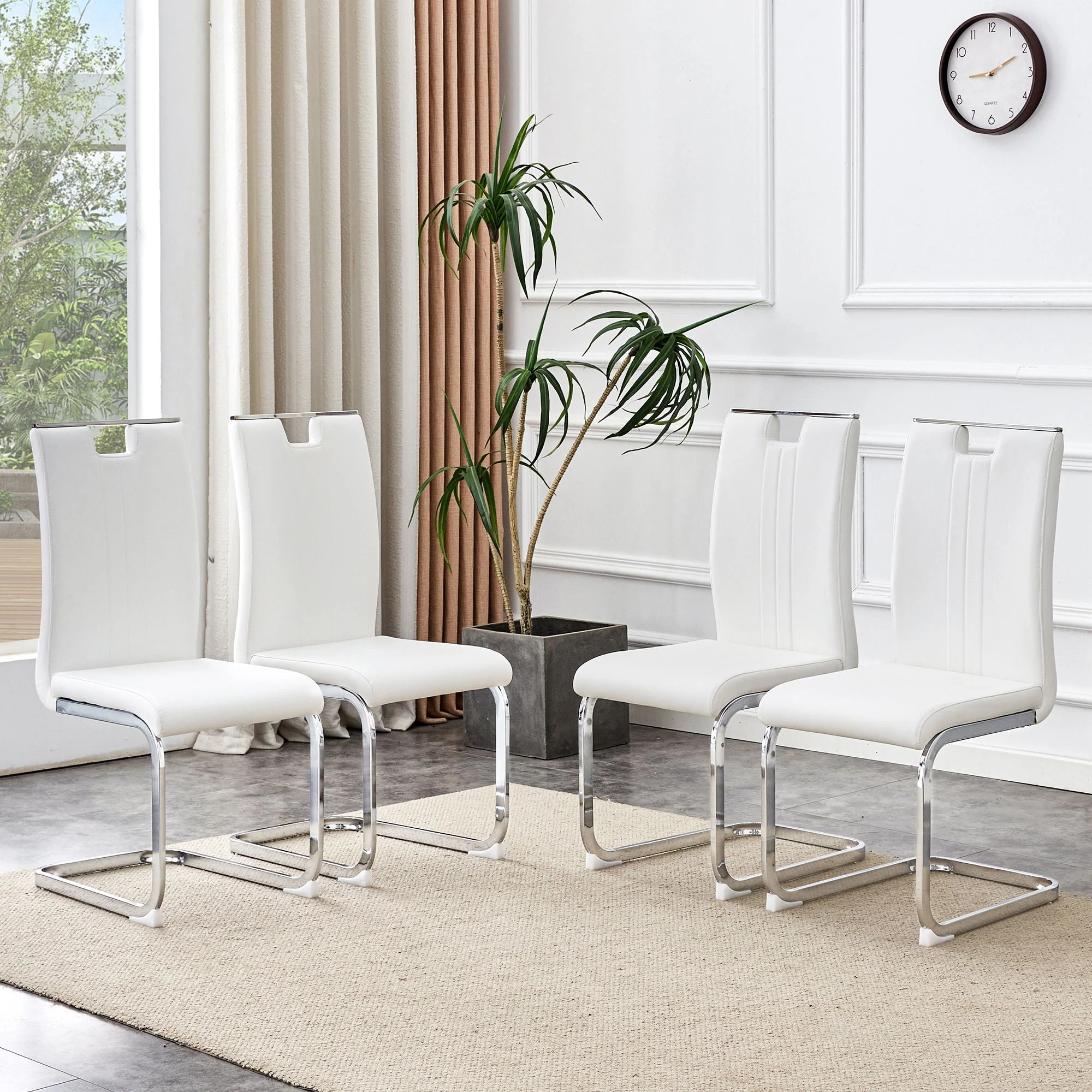 Stylish Bow Shaped Chairs - Image 5