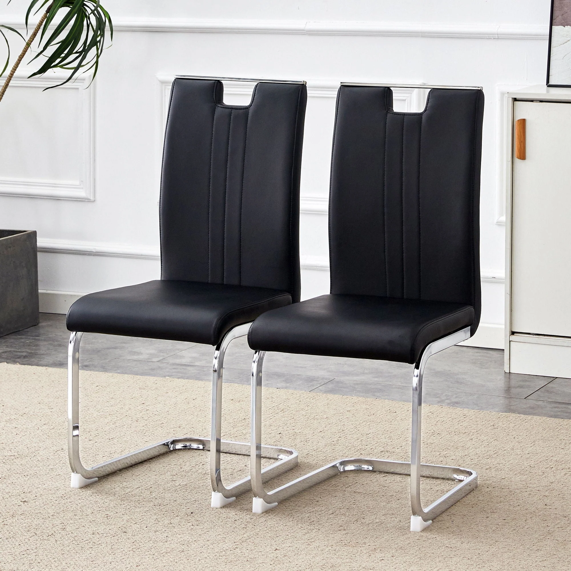Stylish Bow Shaped Chairs - Image 7