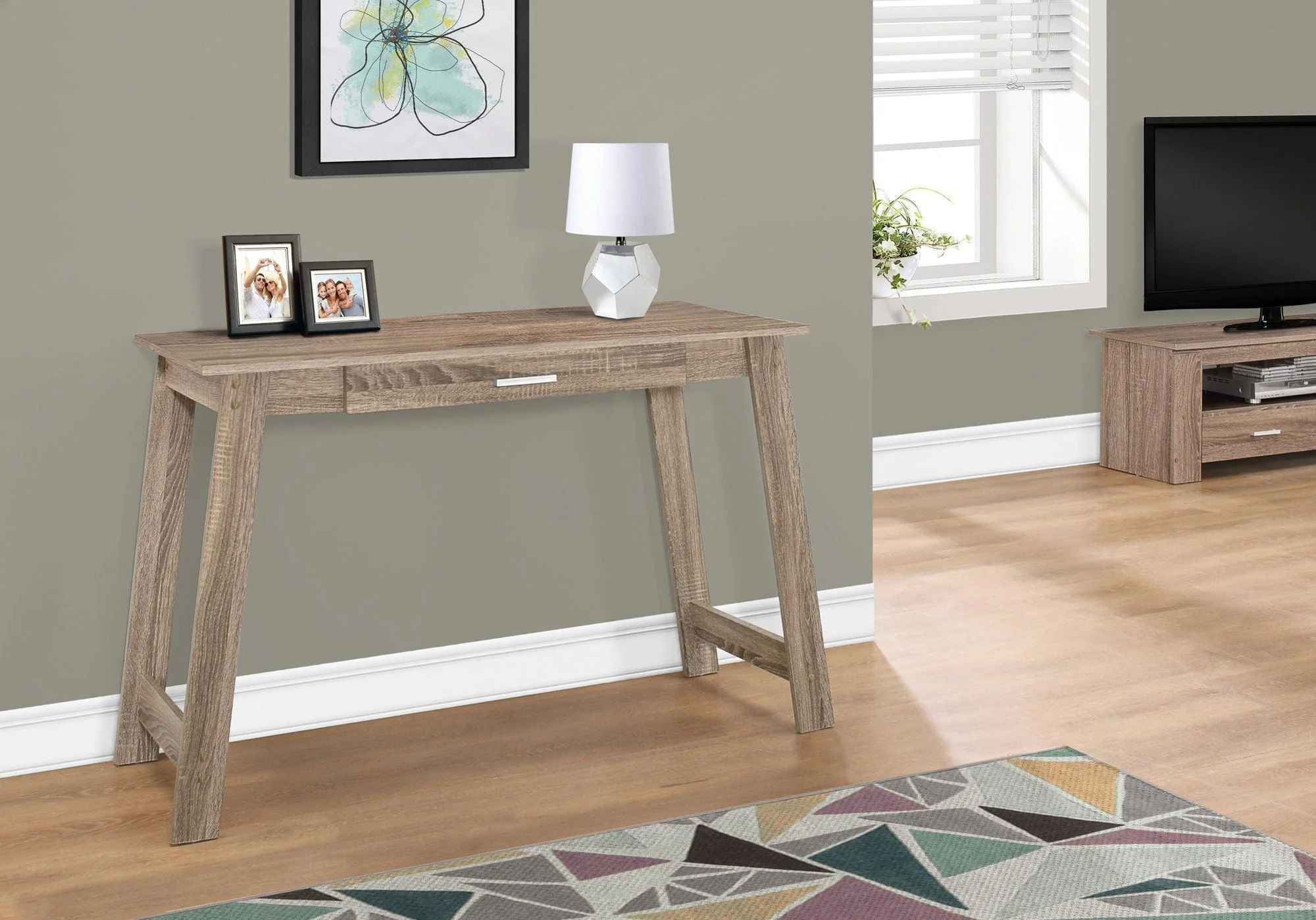 Stylish Design Computer Desk for Home Office with Storage Drawers - Image 10