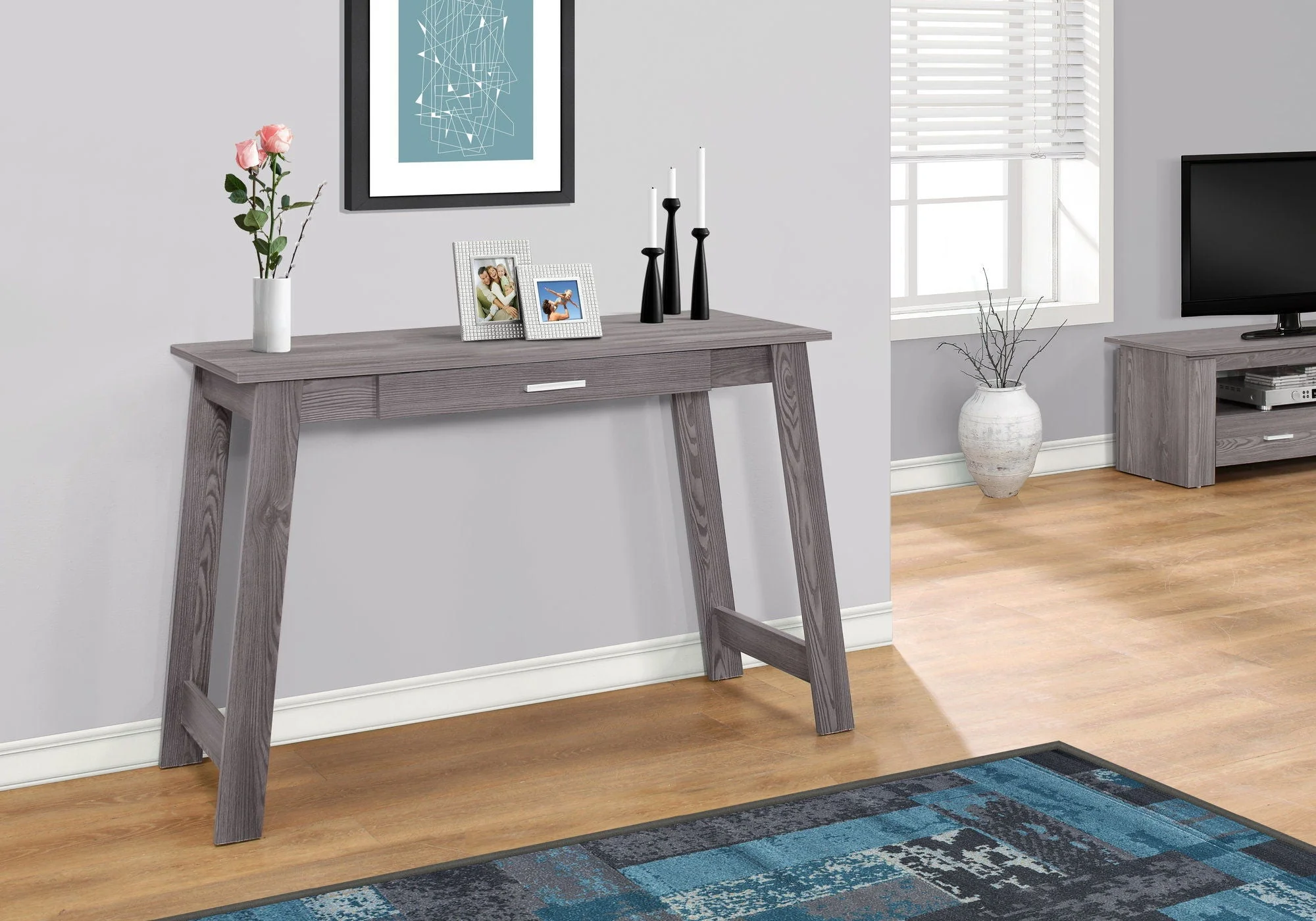 Stylish Design Computer Desk for Home Office with Storage Drawers - Image 6