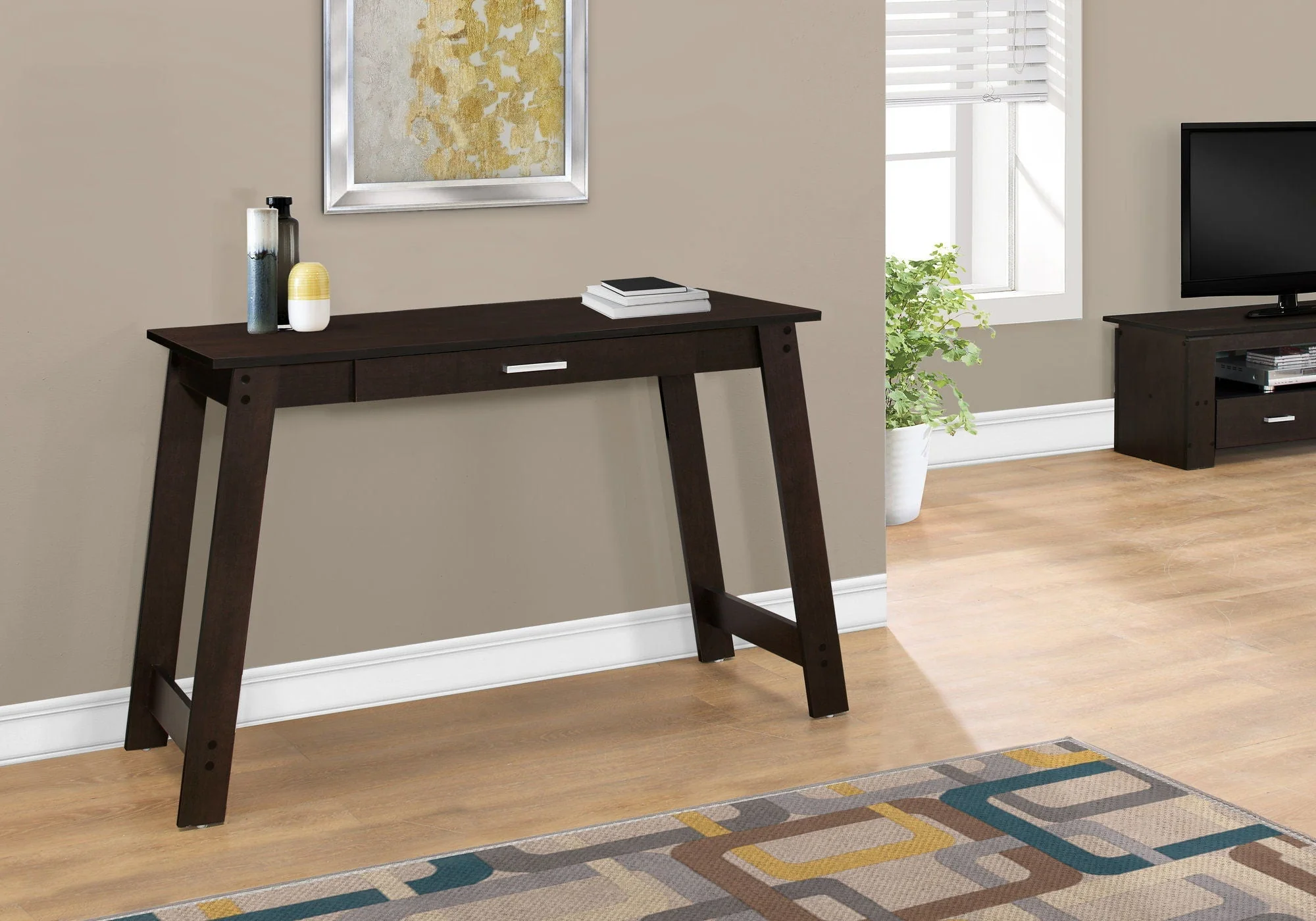 Stylish Design Computer Desk for Home Office with Storage Drawers - Image 9