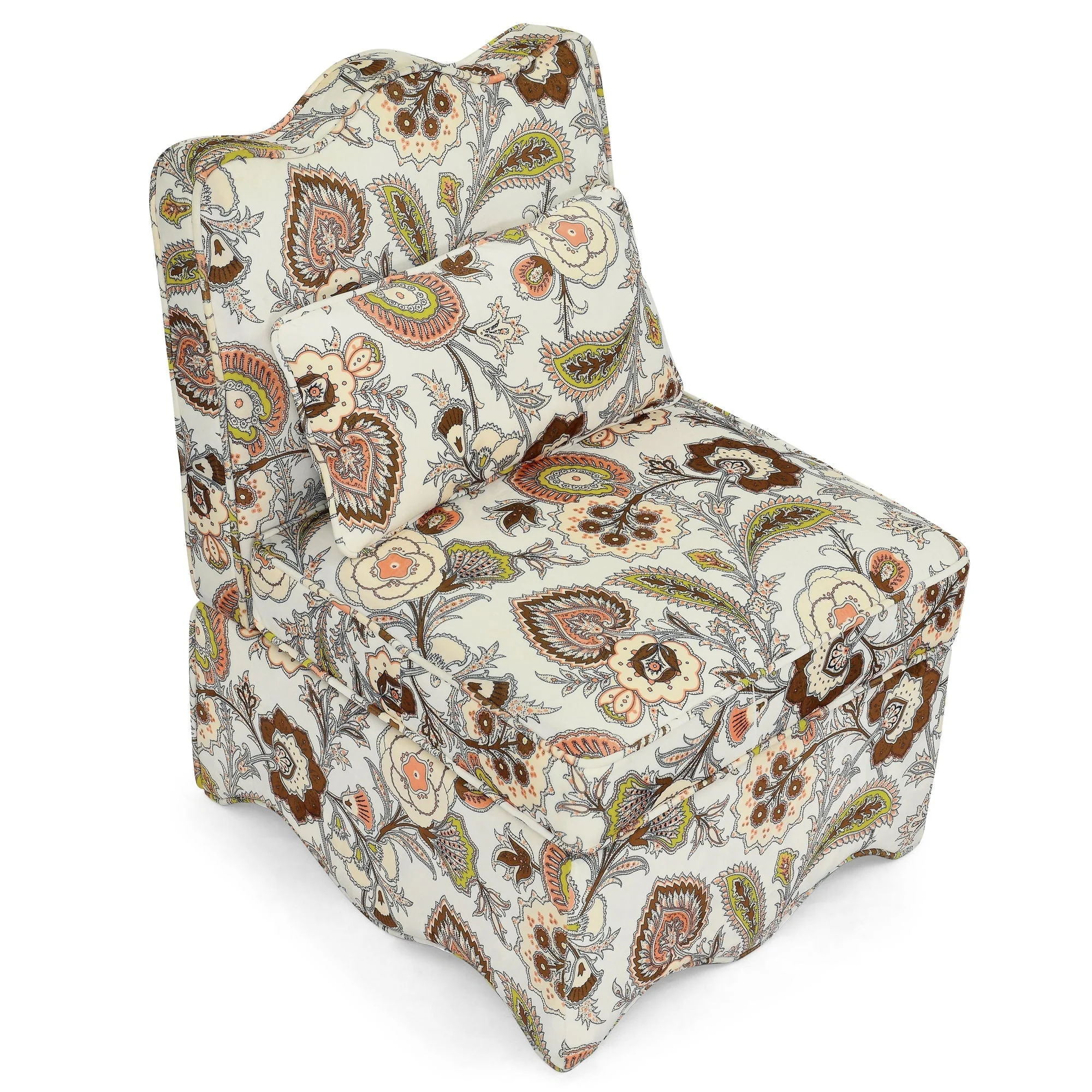 Stylish Flannel Dining Chair with Soft Cushion and Backrest - Image 4