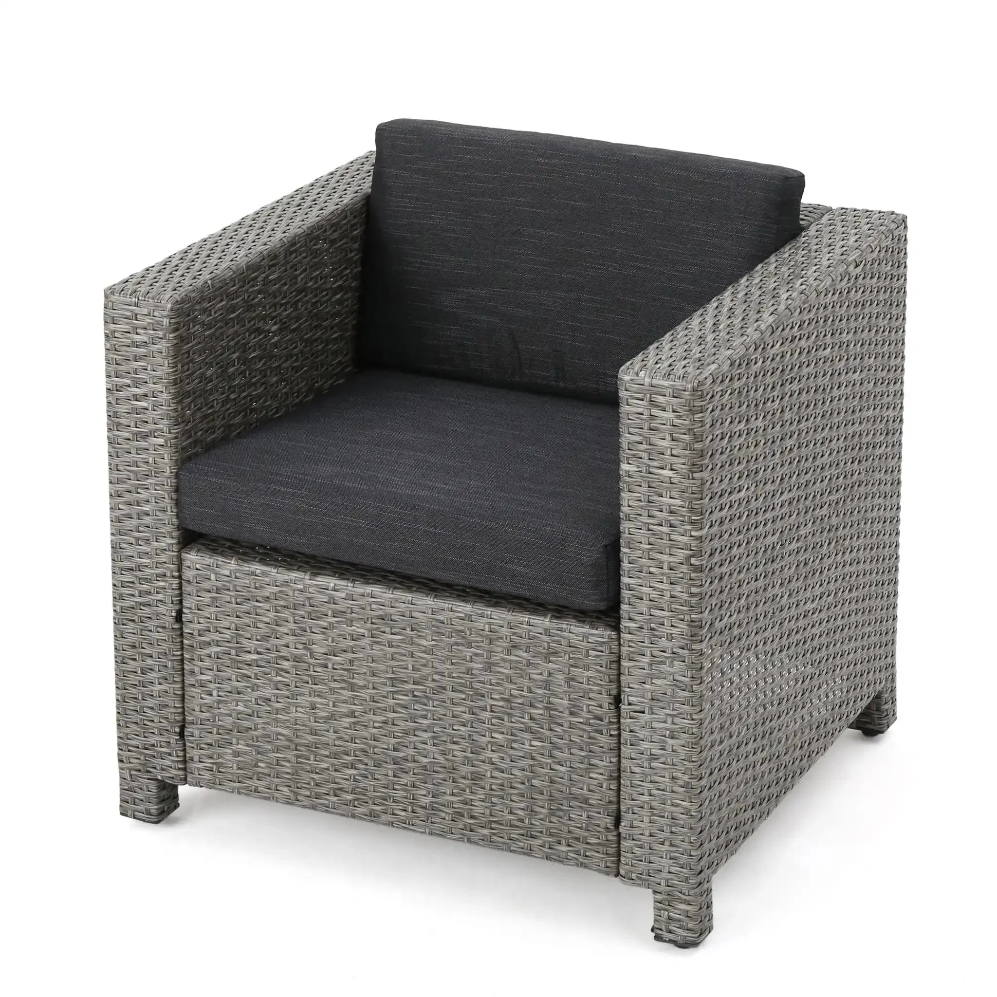 Stylish Outdoor Club Chair With Weather Resistant Cushions - Image 13