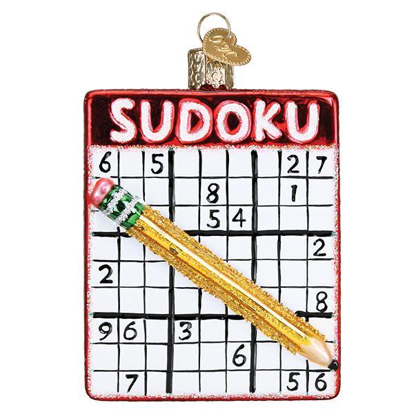 Sudoku Ornament by Old World Christmas - Image 4