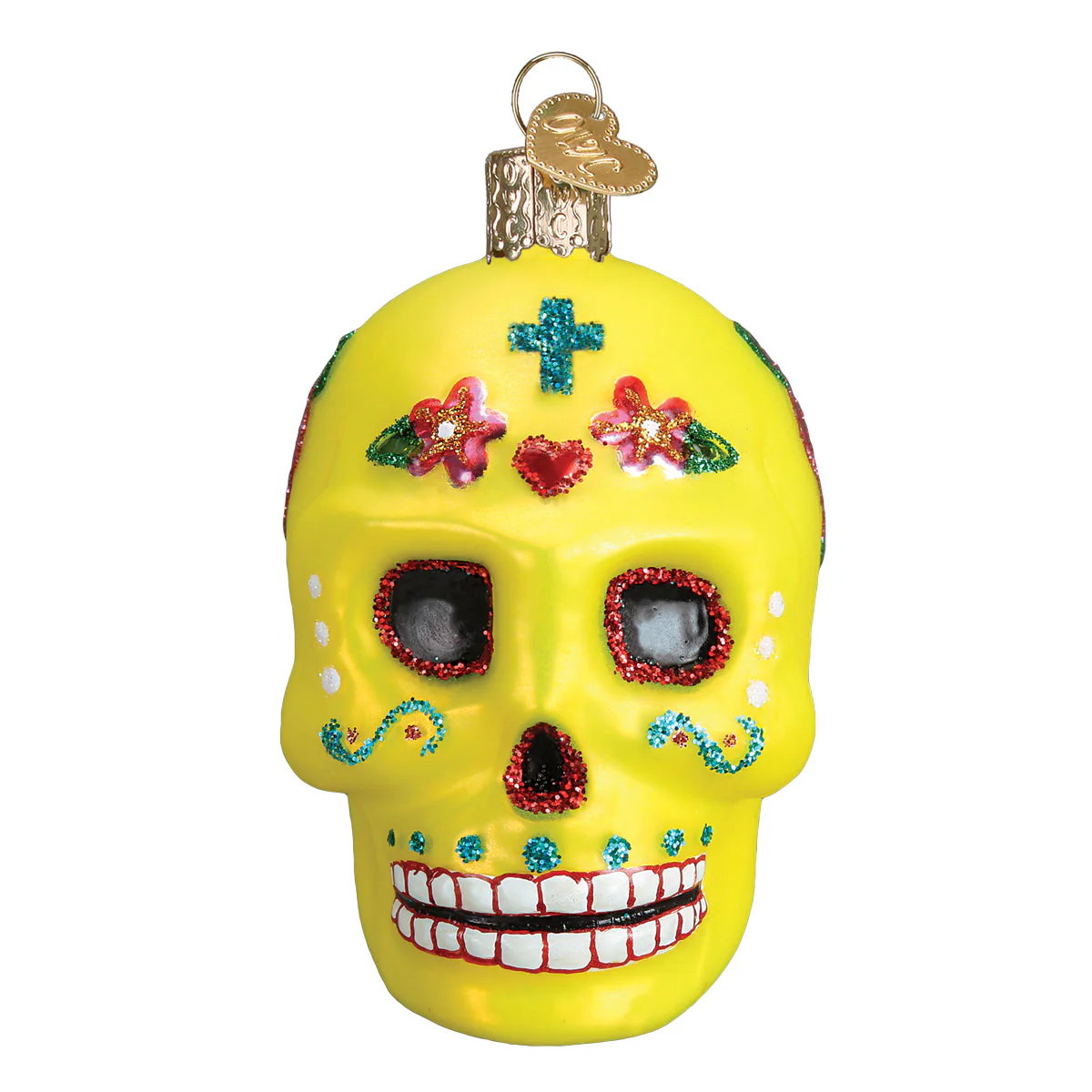 Sugar Skull Ornament - Image 3